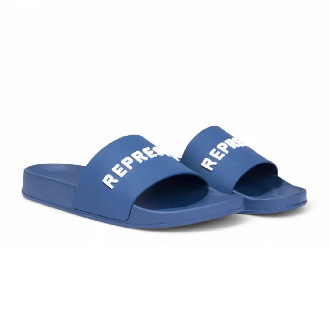 Obuv Represent Pool Slide Cobalt – Pánské pantofle - SneakerDefinition
