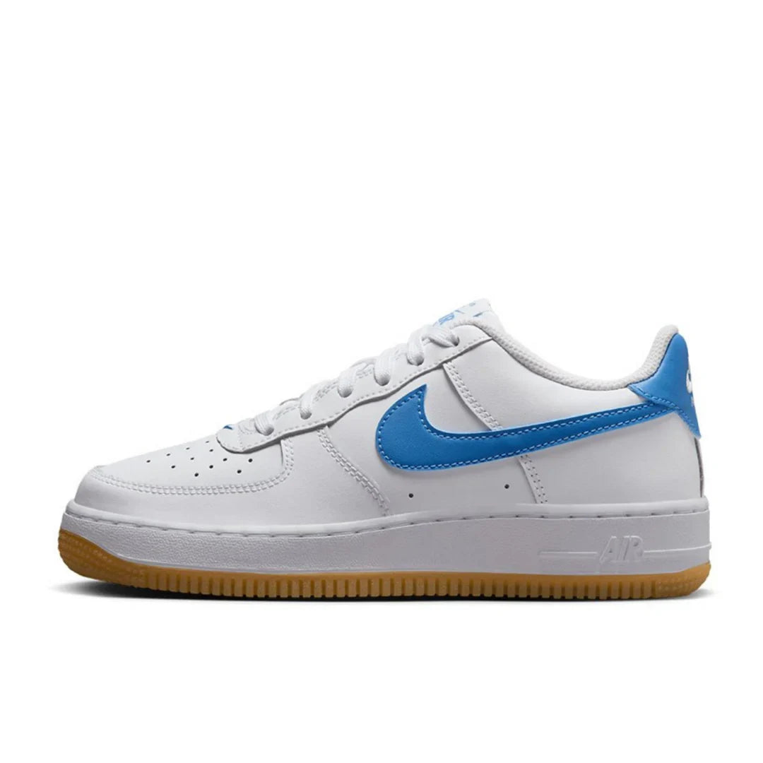 Obuv Nike Air Force 1 Low White Gum Blue Beyond (GS) - SneakerDefinition
