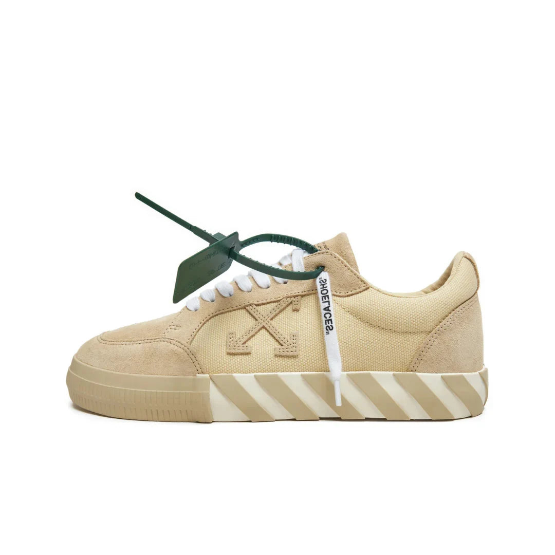 Obuv OFF-WHITE Vulc Low Beige White (2022) - SneakerDefinition