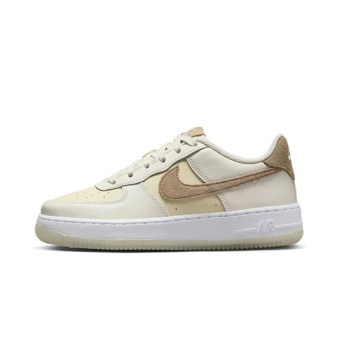Obuv Nike Air Force 1 Low LV8 5 Sail Coconut Milk White Khaki (GS) - SneakerDefinition