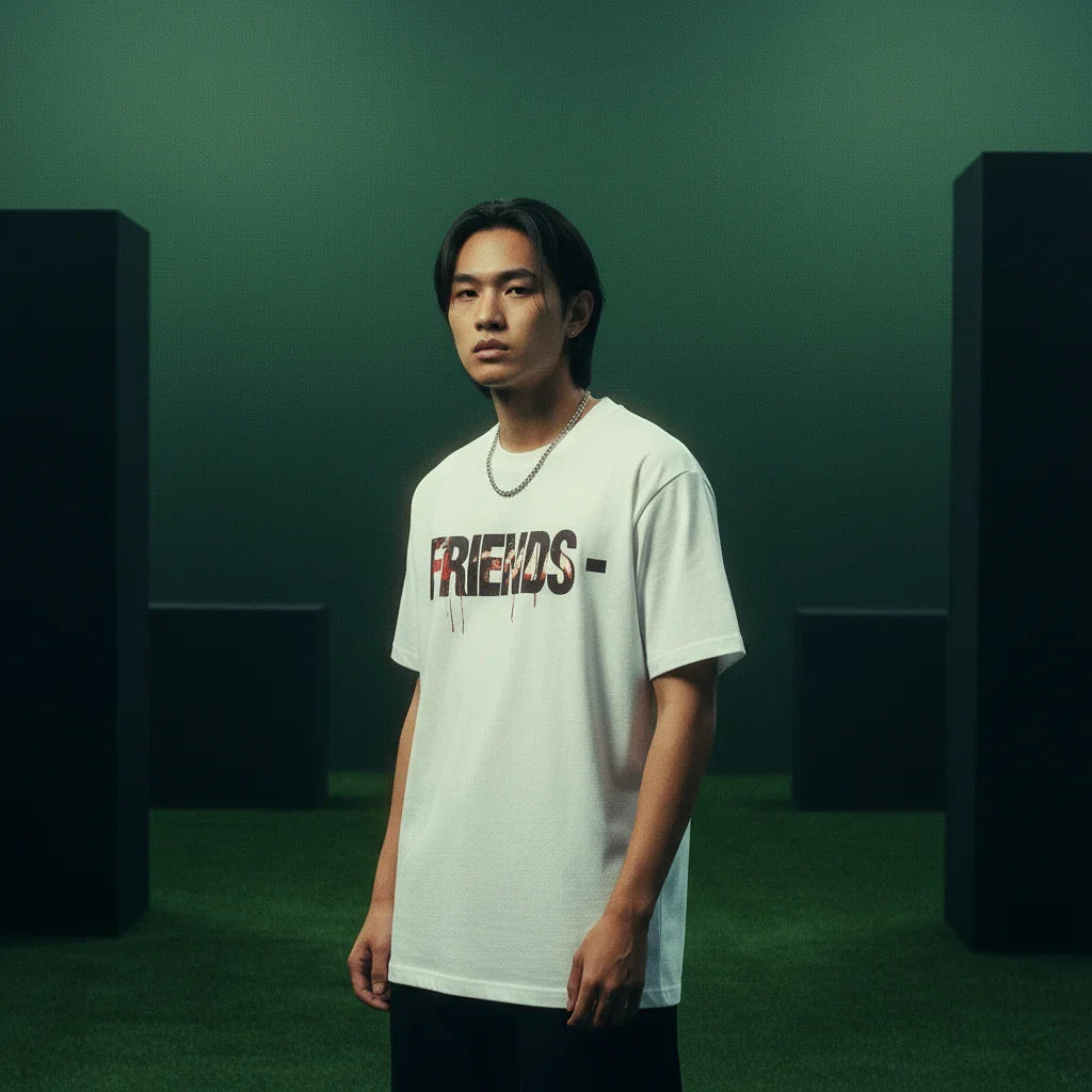 Tričko Vlone Keep Your Enemies Close T-Shirt White - SneakerDefinition