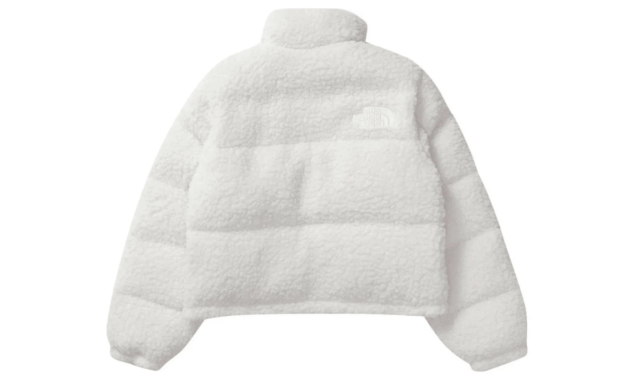 Bunda The North Face Women's High Pile Nuptse 600-Fill Recycled Waterfowl Down Jacket Gardenia White - SneakerDefinition