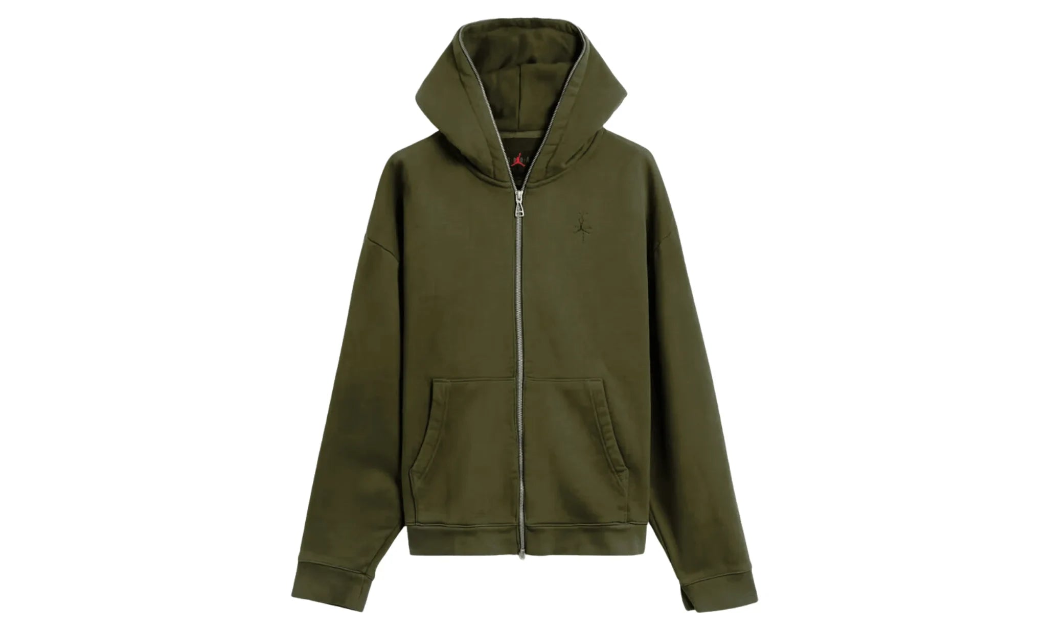 Mikina Jordan x Travis Scott Full-Zip Hoodie Cargo Khaki - SneakerDefinition