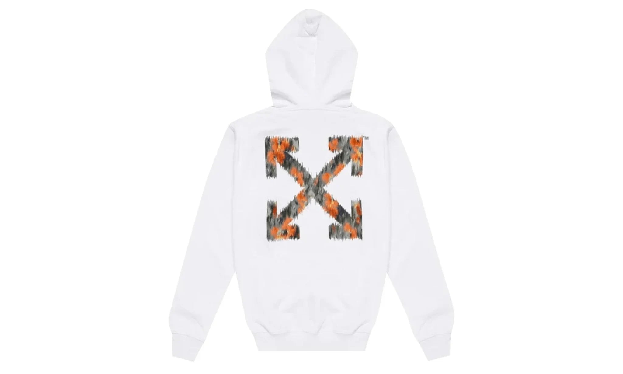 Mikina Off-White Chine Arrows Reg Hoodie 2021 White - SneakerDefinition