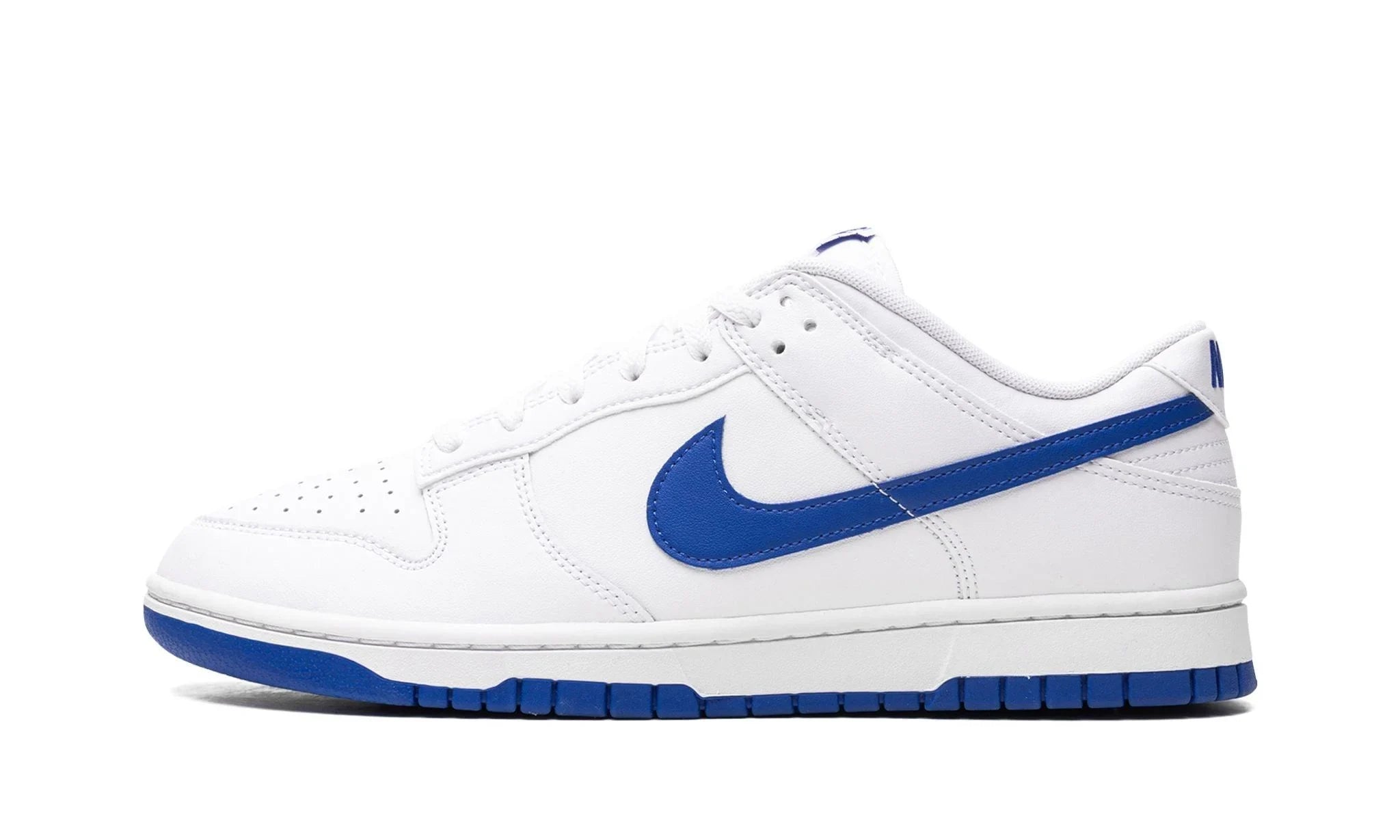 Nike Dunk Low White Hyper Royal - SneakerDefinition