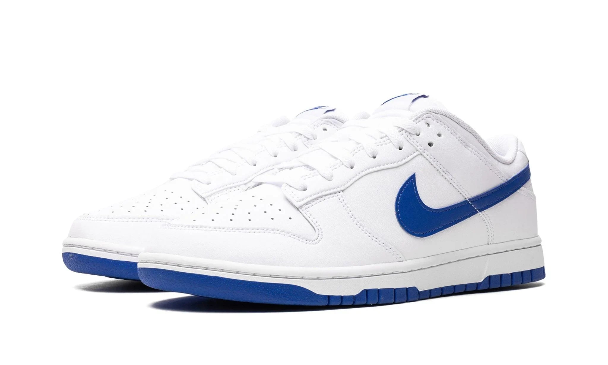 Nike Dunk Low White Hyper Royal - SneakerDefinition