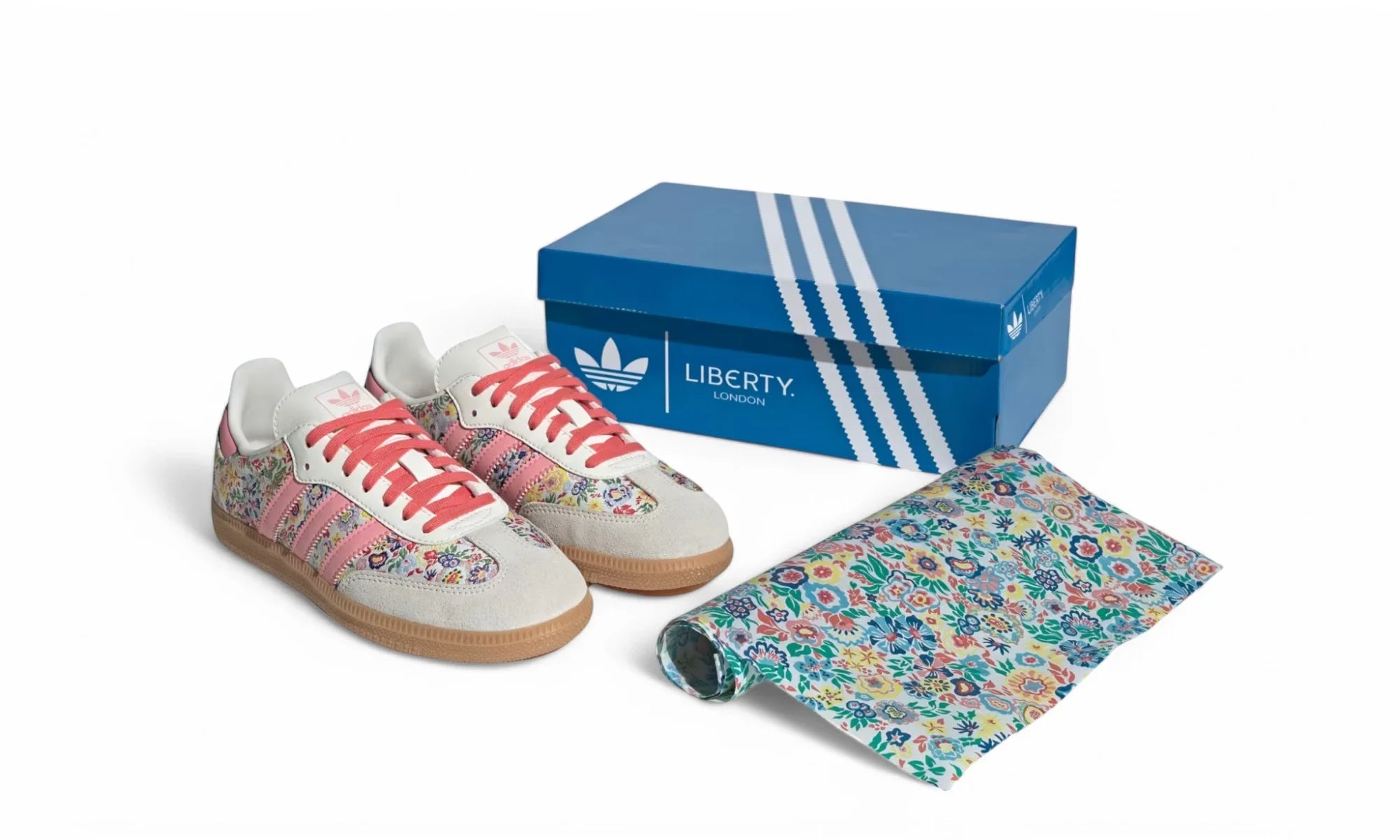 Obuv Adidas Samba OG Liberty London Floral Embroidery (GS) - SneakerDefinition