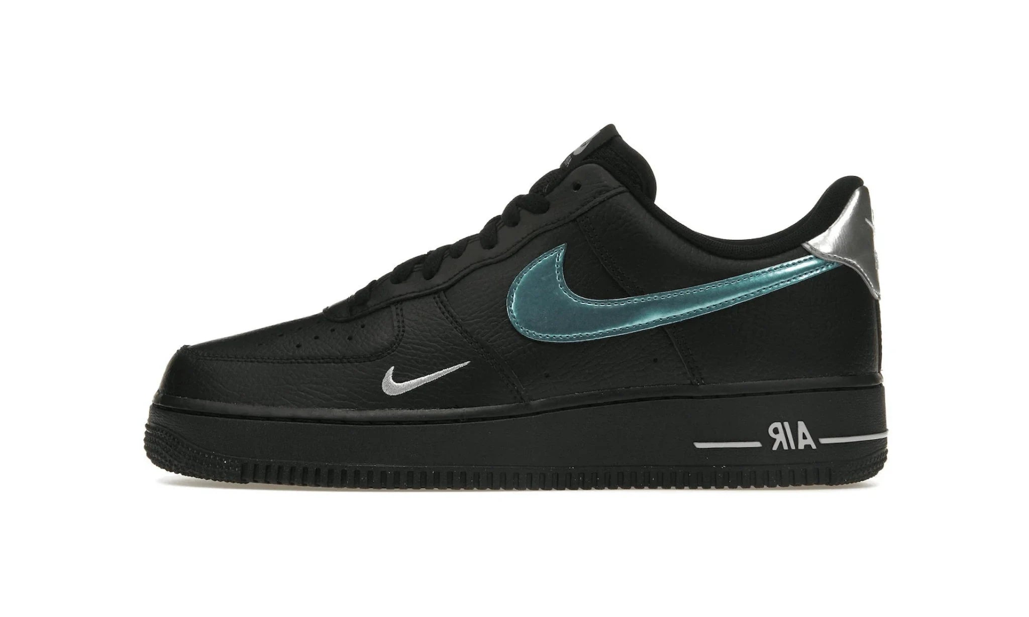Obuv Nike Air Force 1 '07 Low Black Blue Lightning - SneakerDefinition