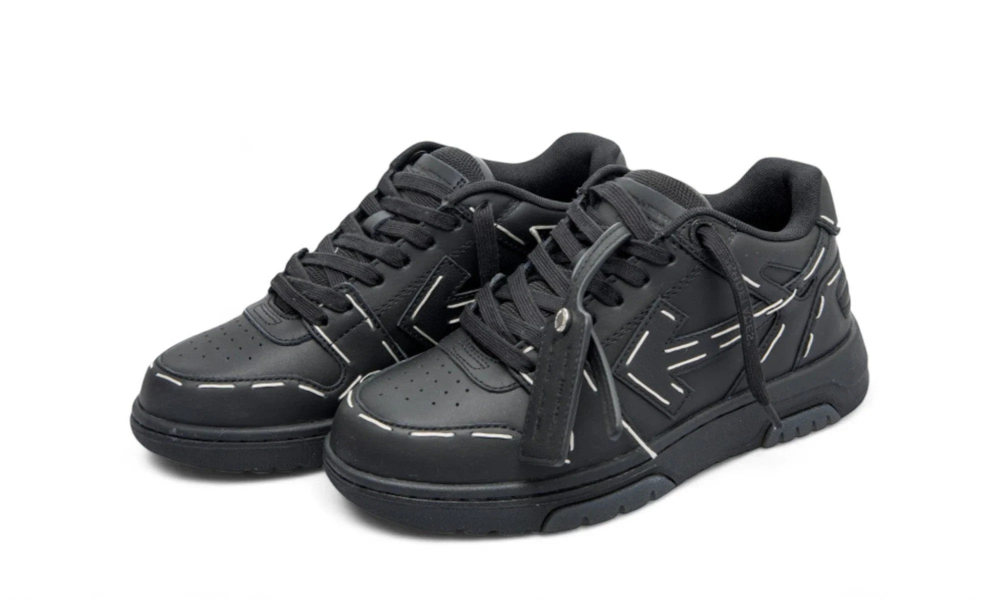 Obuv Off-White Out Of Office Sartorial Stitch Black - SneakerDefinition