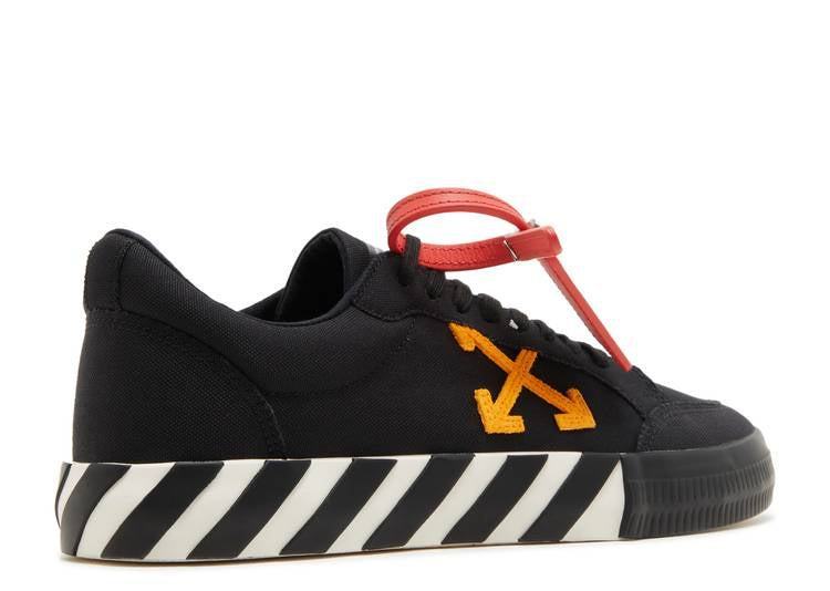 Obuv OFF-WHITE Vulc Sneaker Black Orange - SneakerDefinition