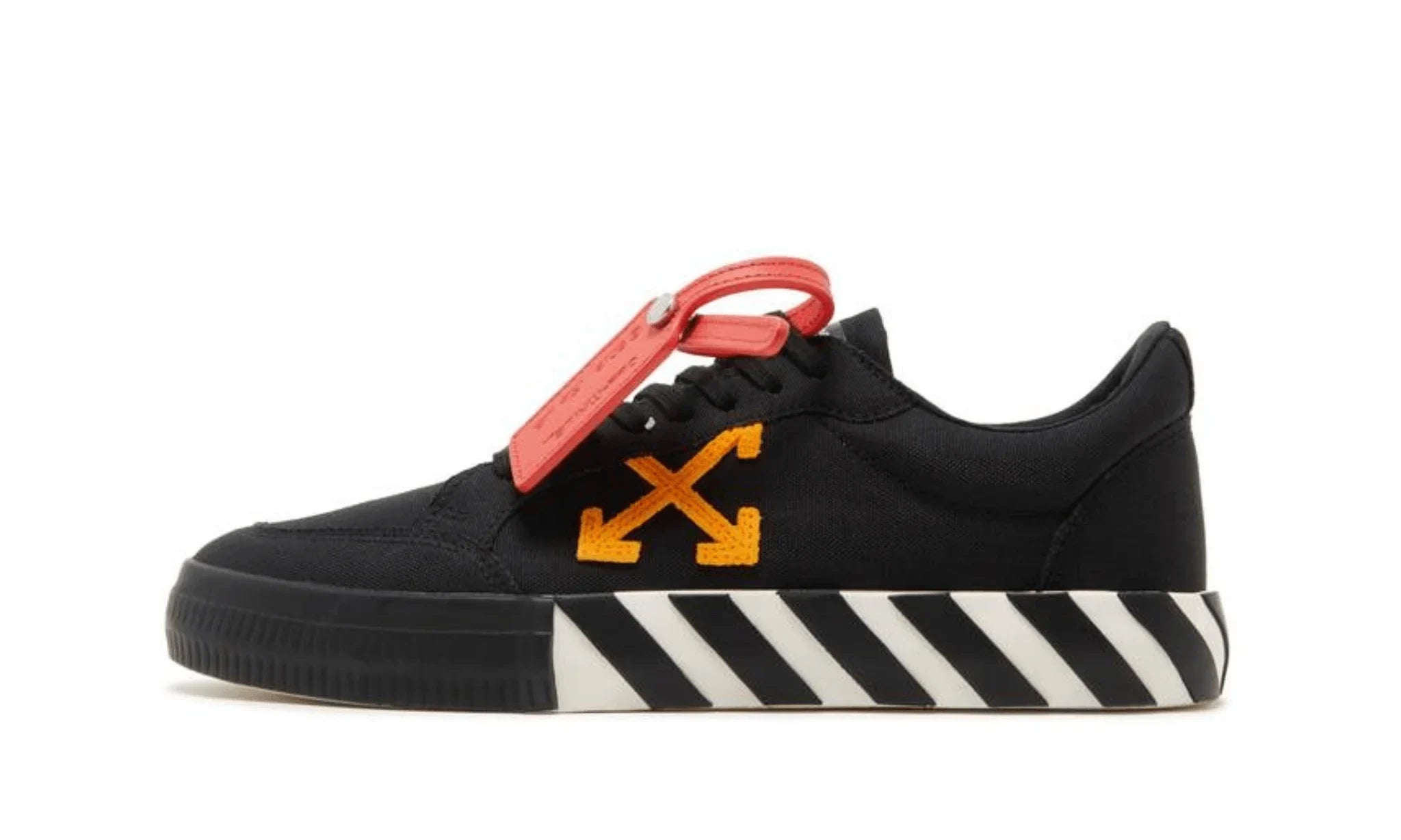 Obuv OFF-WHITE Vulc Sneaker Black Orange - SneakerDefinition
