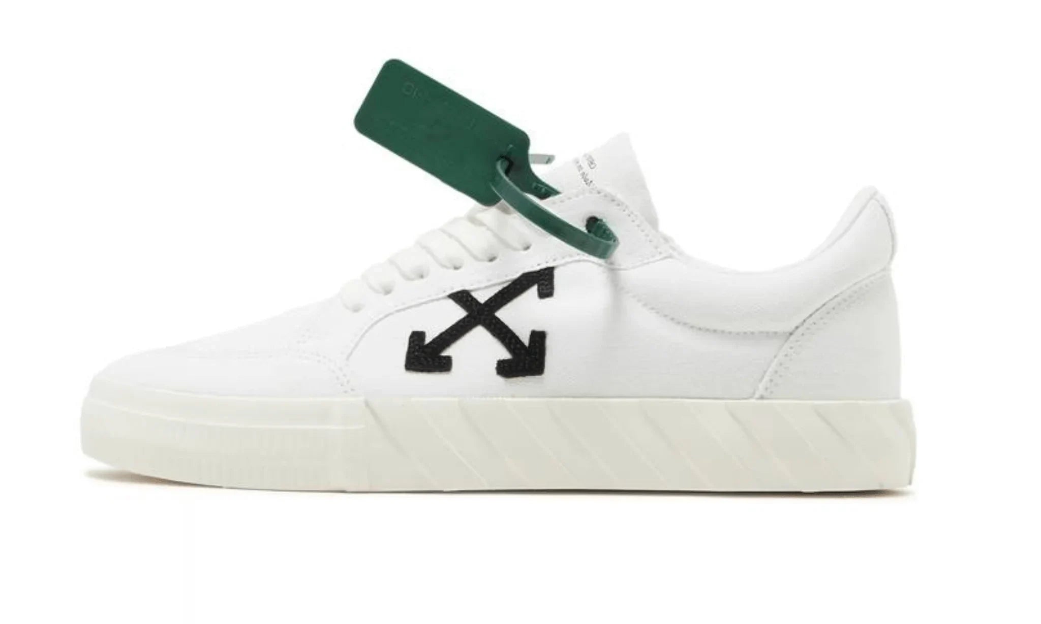 Obuv OFF-WHITE Vulc Sneaker White Black - SneakerDefinition