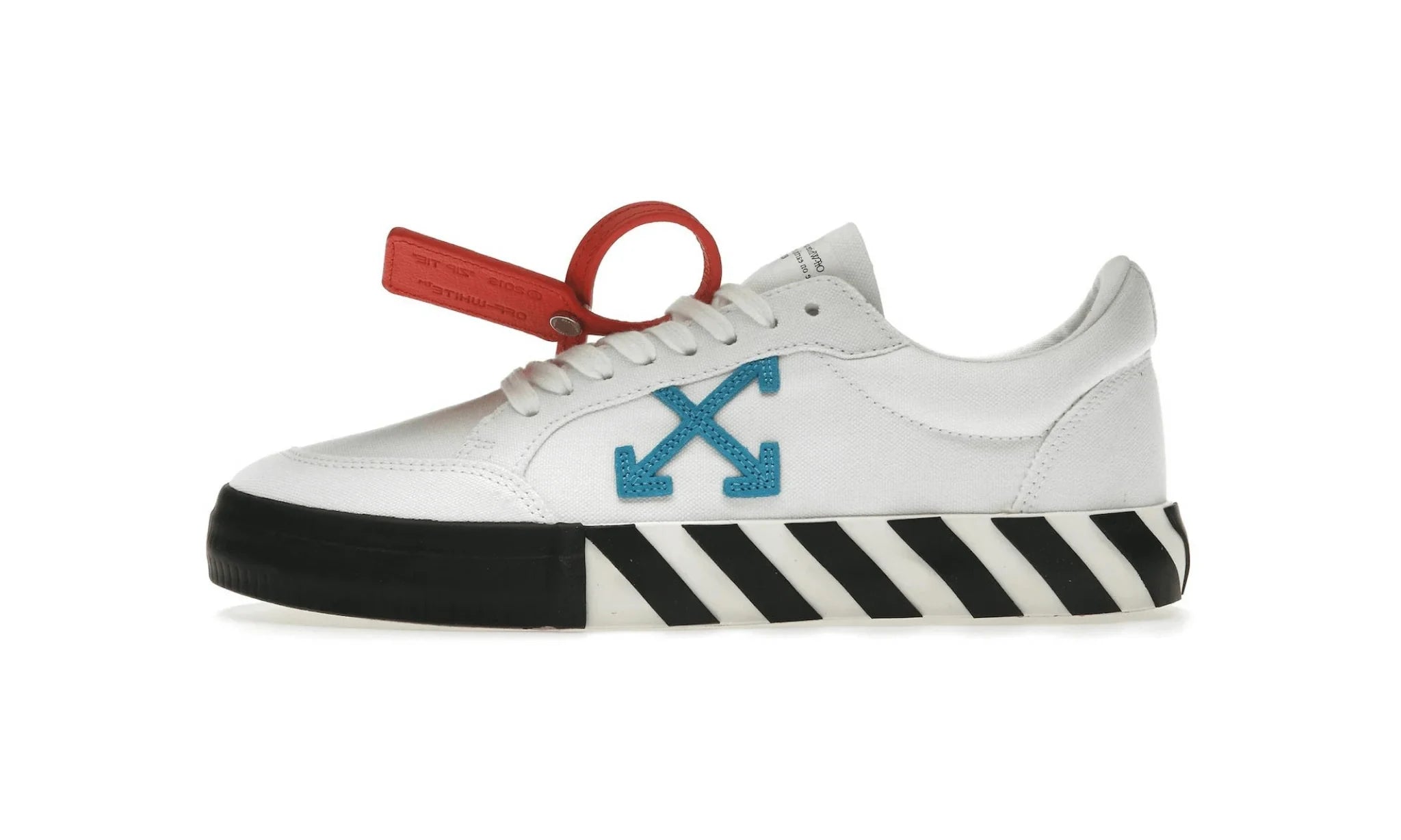 Obuv OFF-WHITE Vulc Sneaker White Blue 2023 - SneakerDefinition