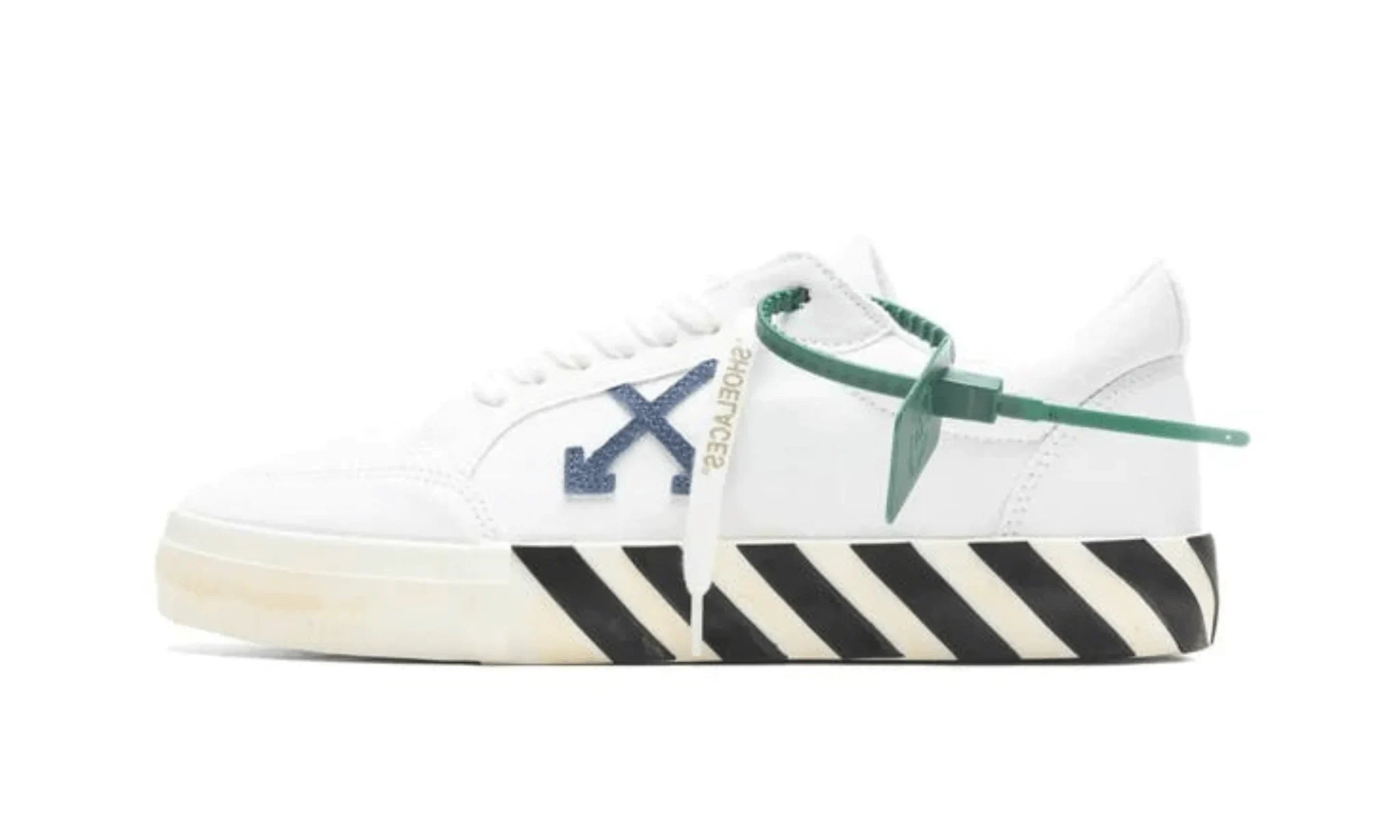 Obuv OFF-WHITE Vulc Sneaker White Blue - SneakerDefinition