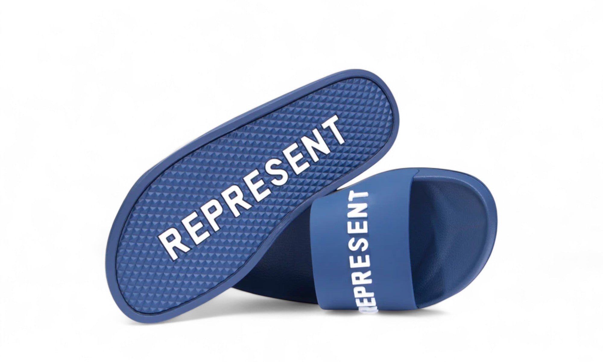 Obuv Represent Pool Slide Cobalt - SneakerDefinition