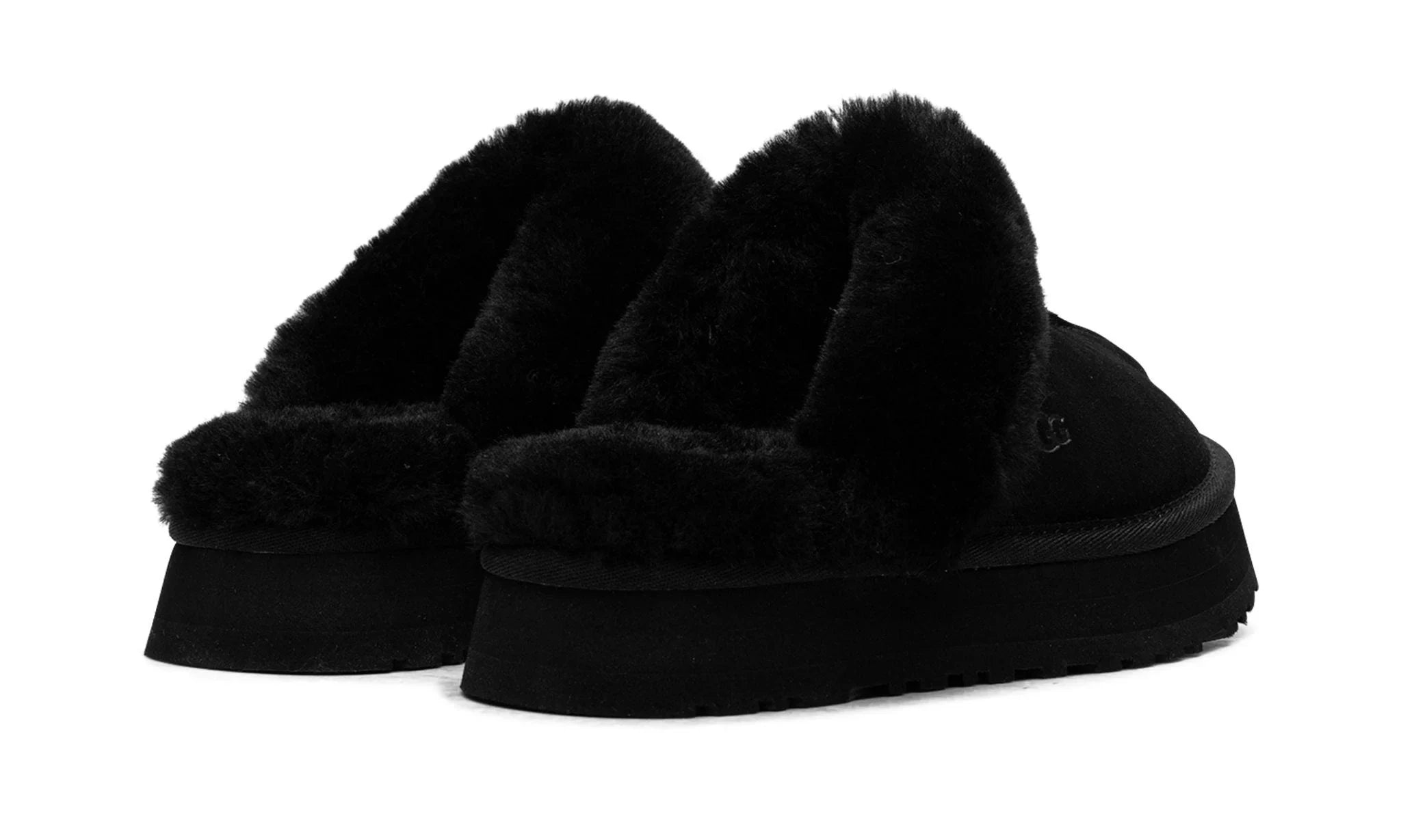 Obuv UGG Disquette Slipper Black (W) - SneakerDefinition