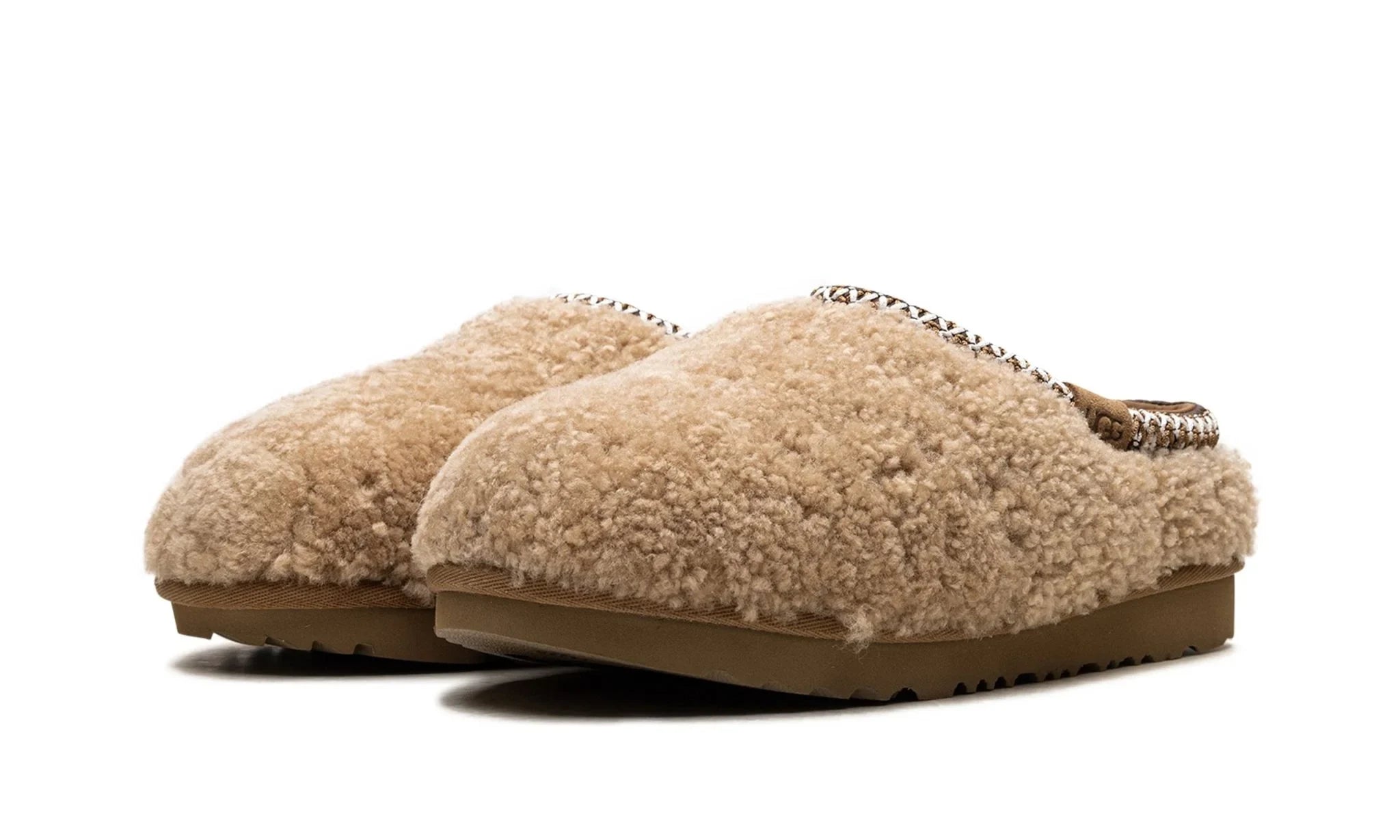 Obuv UGG Tasman Maxi Curly Slipper Chestnut (GS) - SneakerDefinition