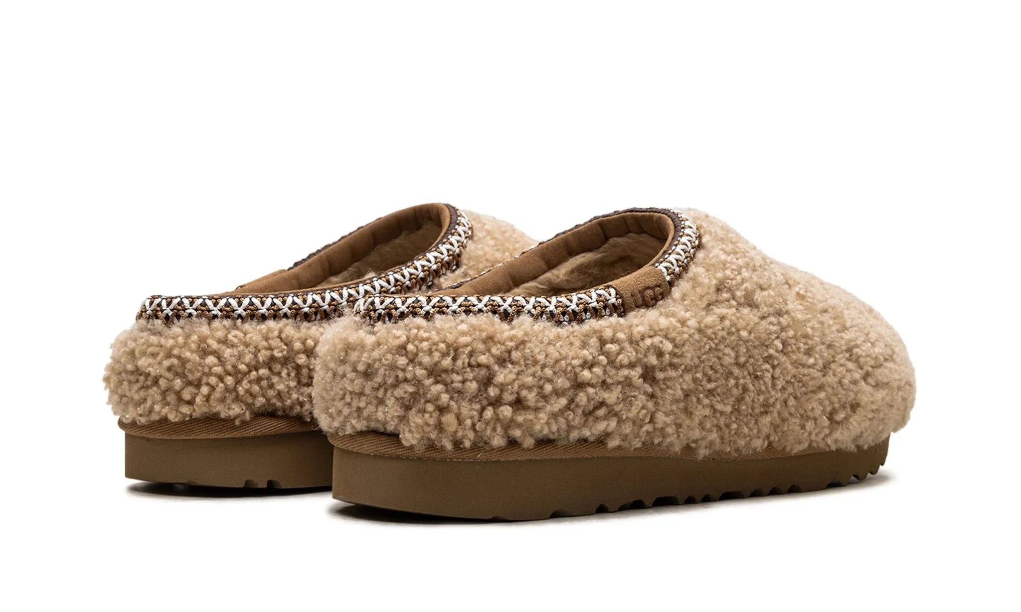 Obuv UGG Tasman Maxi Curly Slipper Chestnut (GS) - SneakerDefinition
