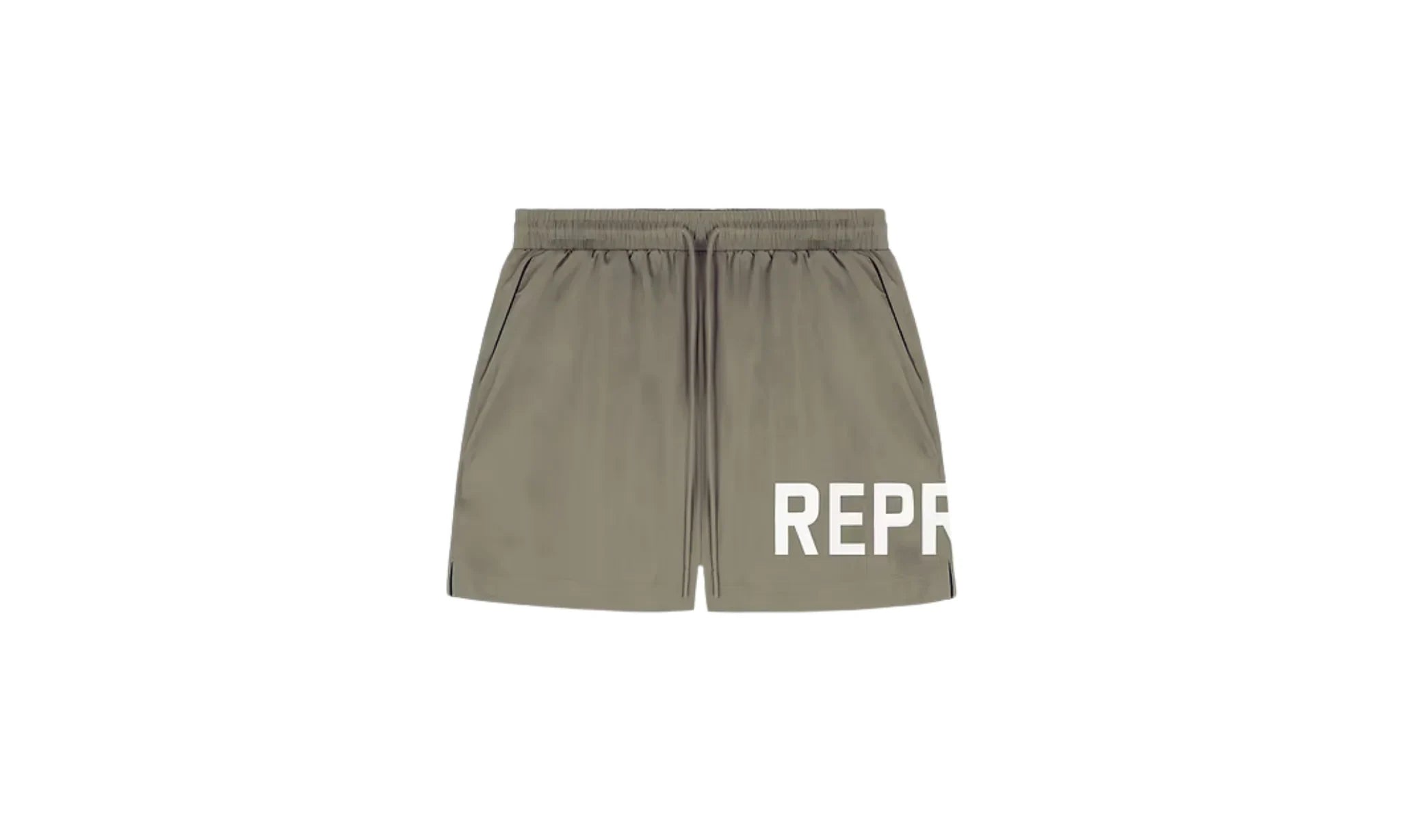 Plavky Represent Swim Shorts - Khaki - SneakerDefinition