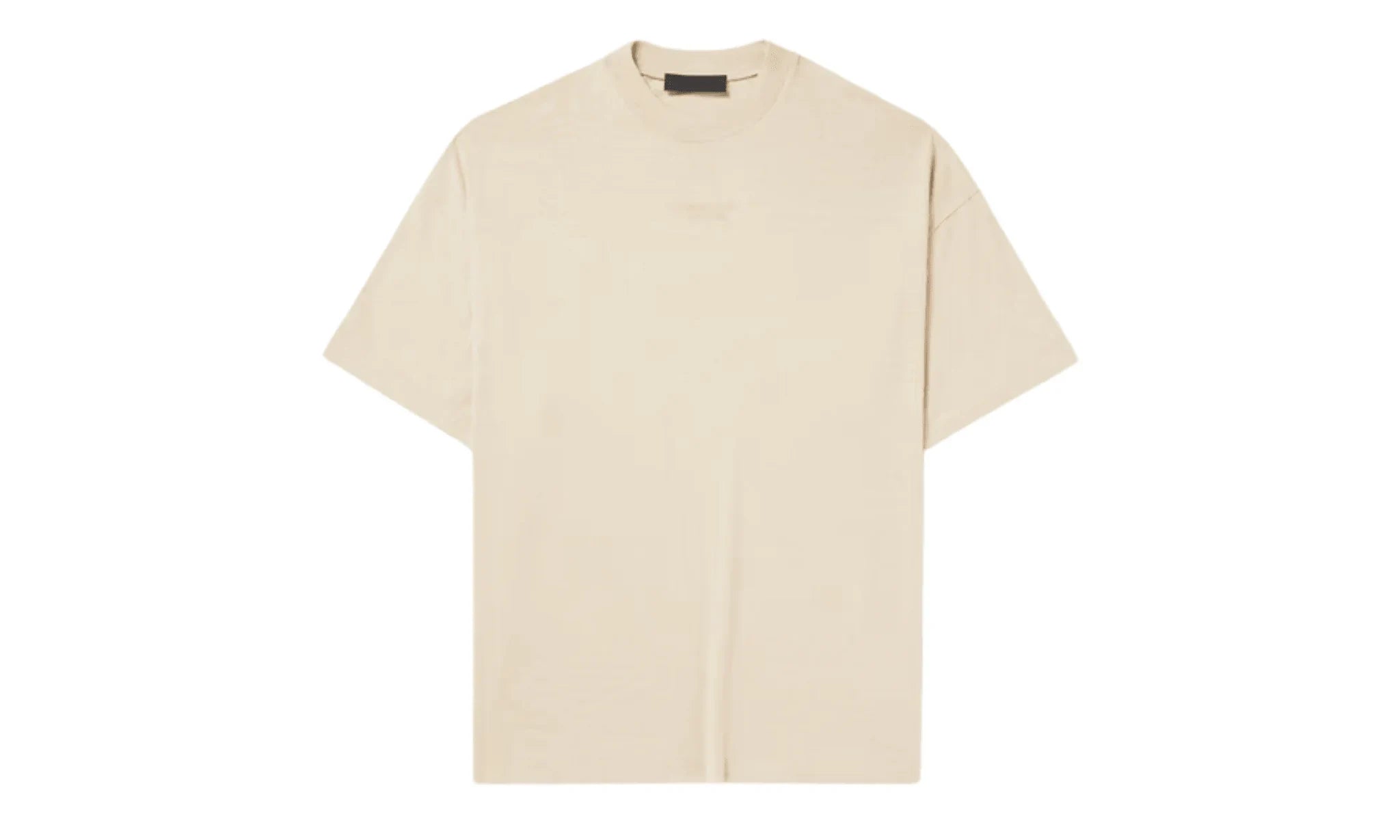 Tričko Fear Of God Essentials Logo-Appliquéd T-Shirt Gold Heather - SneakerDefinition