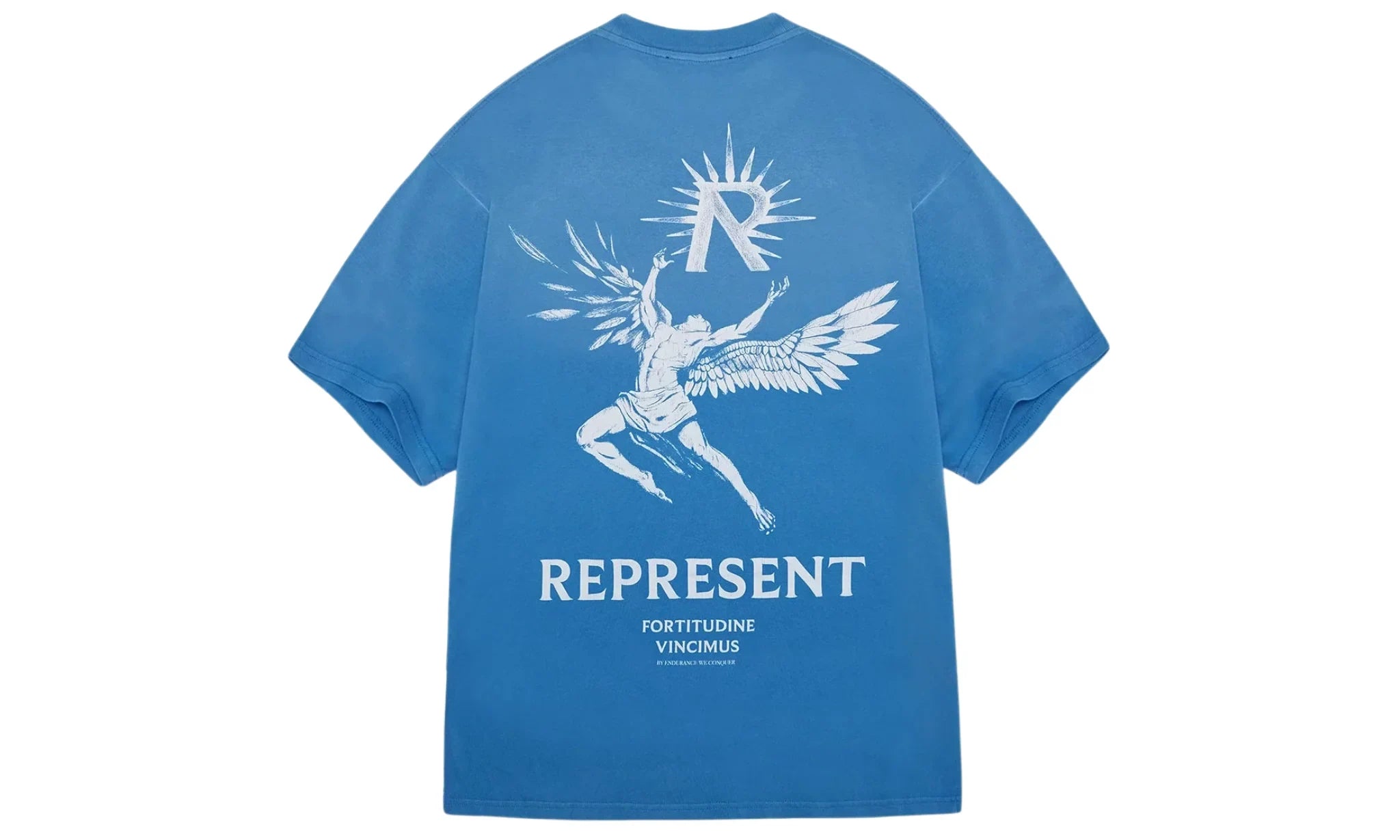 Tričko Represent Icarus T-Shirt - Sky Blue - SneakerDefinition