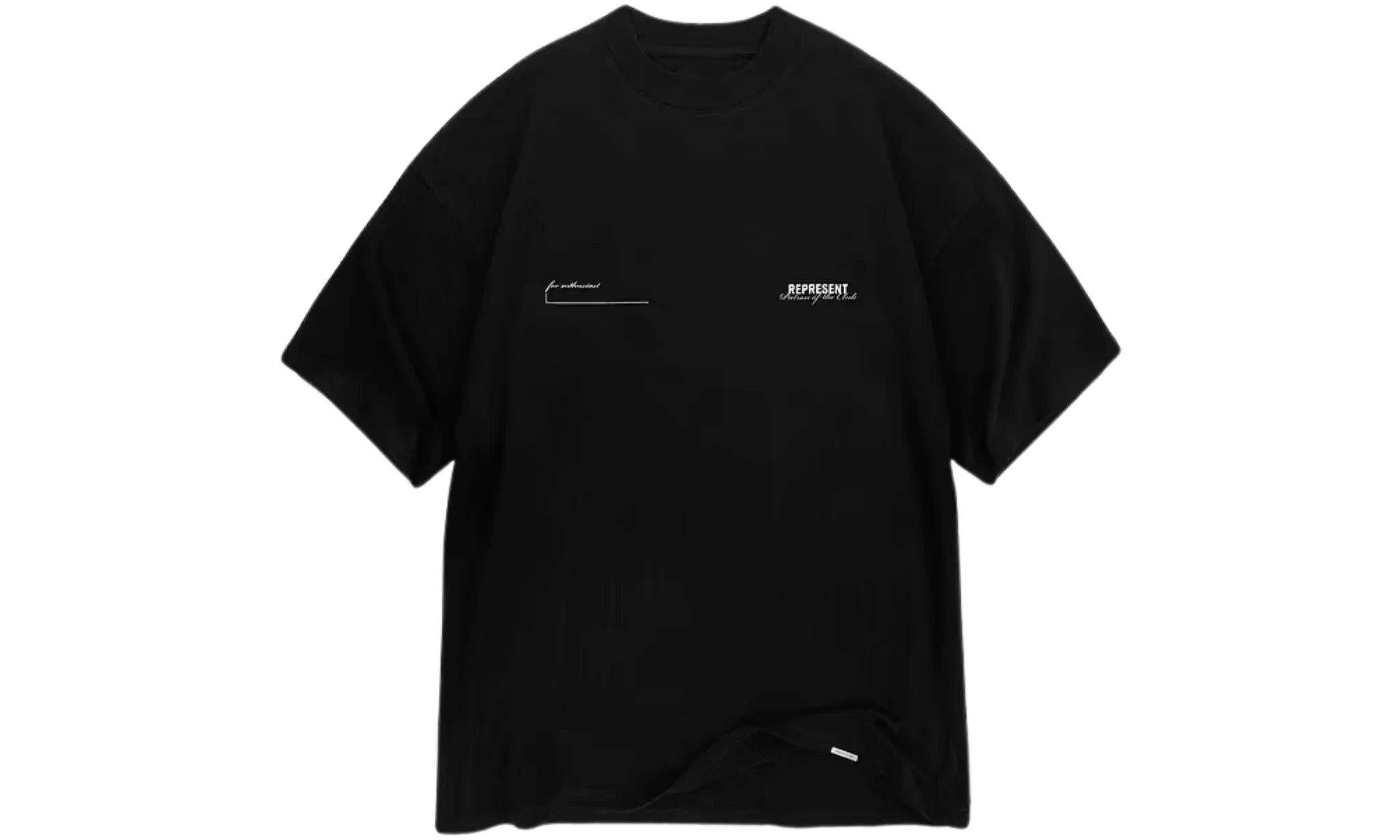 Tričko Represent Patron Of The Club T-Shirt - Black - SneakerDefinition