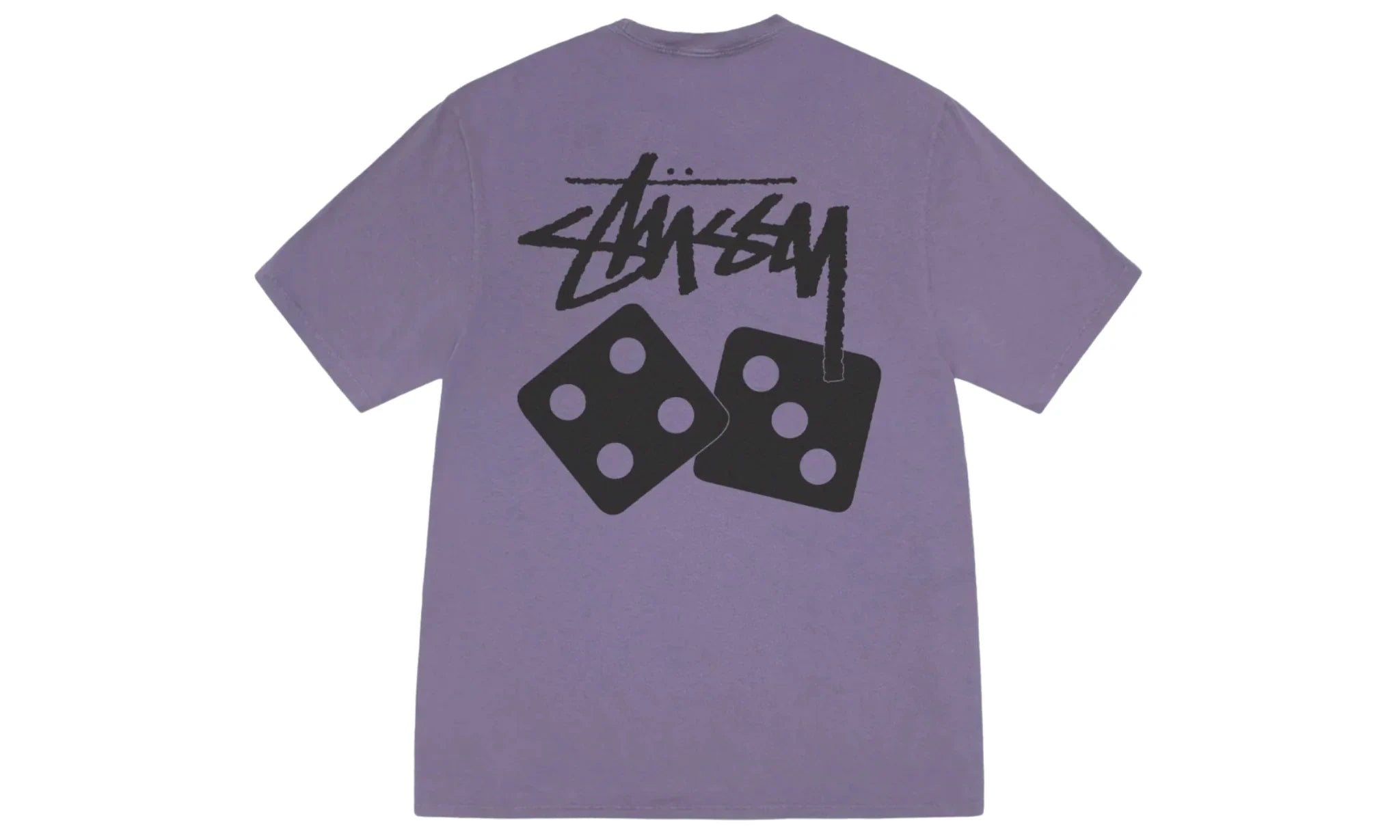 Tričko Stüssy Dice Tee Pigment Dyed Grape - SneakerDefinition