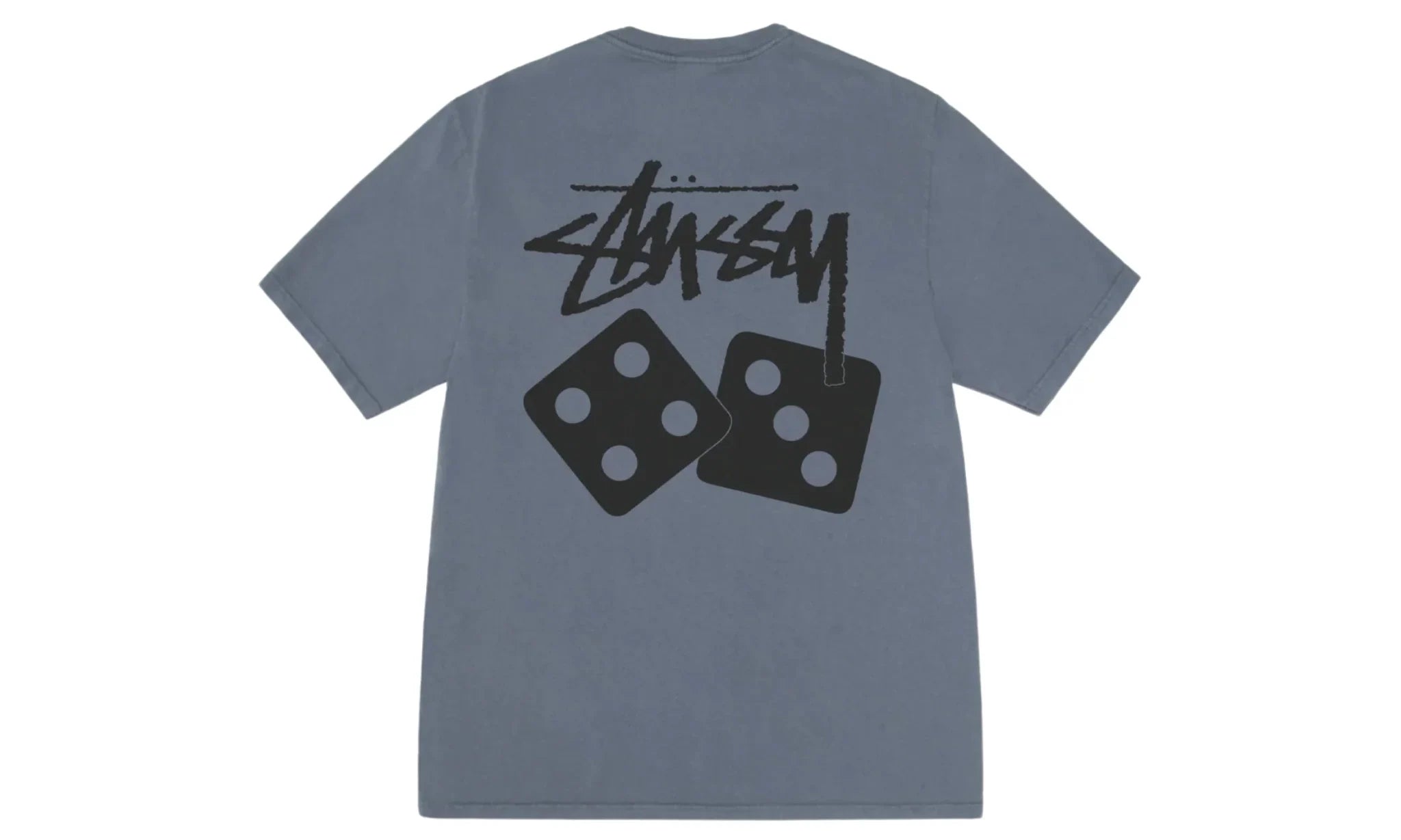 Tričko Stüssy Dice Tee Pigment Dyed Navy - SneakerDefinition