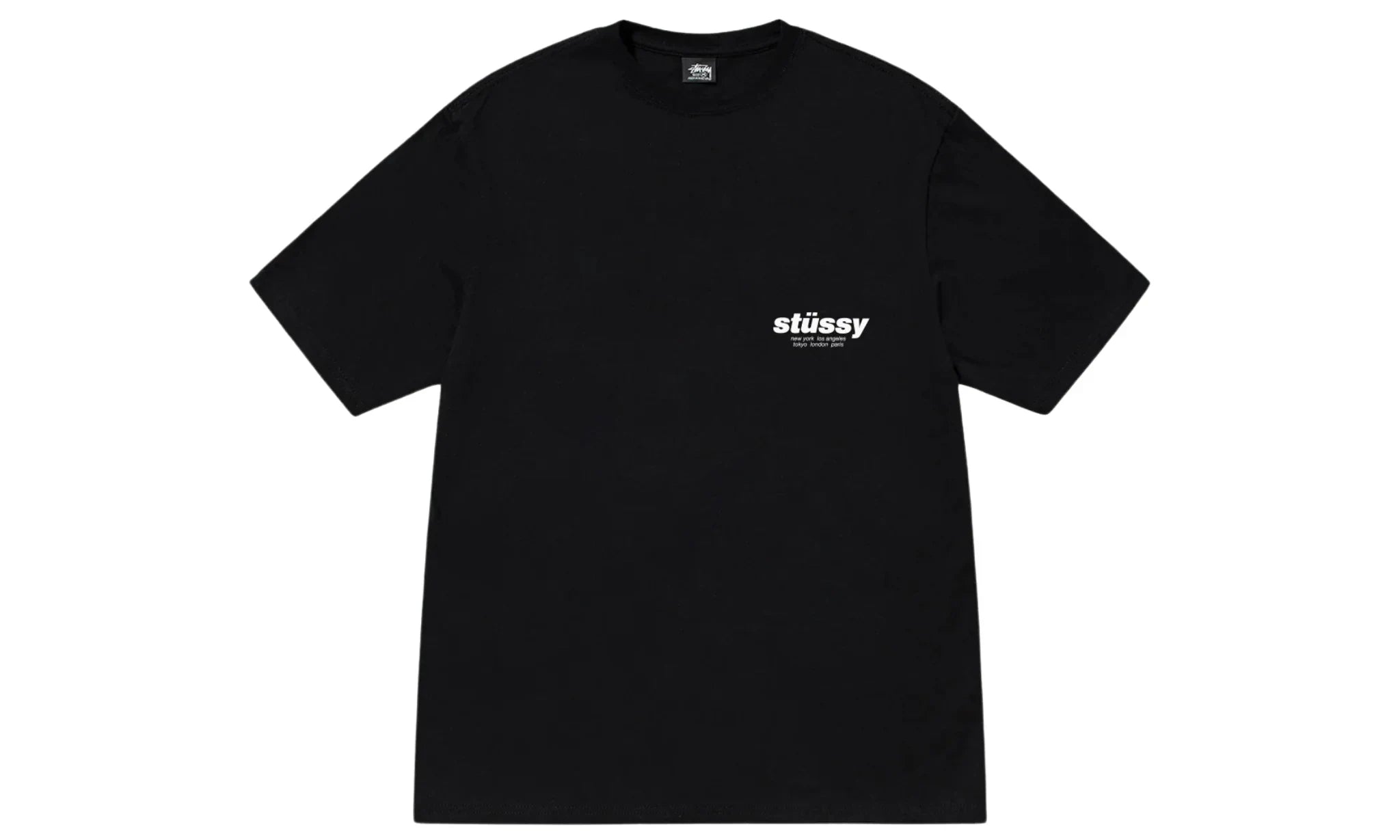 Tričko Stüssy Rollers T-Shirt Black - SneakerDefinition