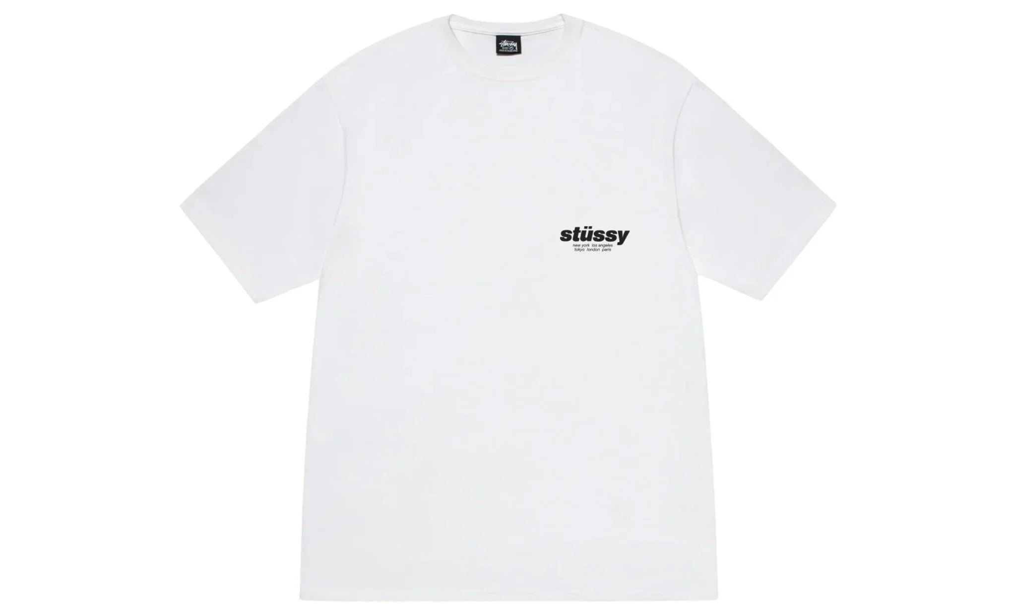 Tričko Stüssy Rollers T-Shirt White - SneakerDefinition