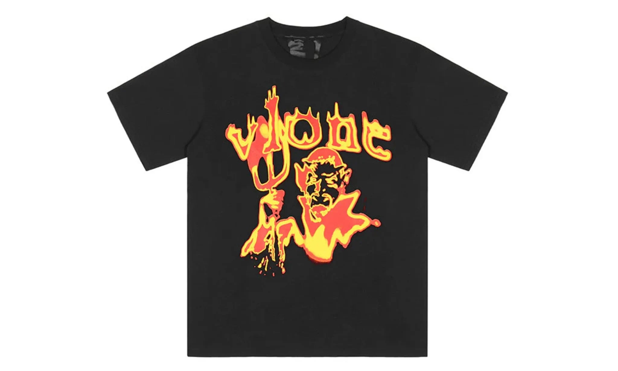 Tričko Vlone Devil Spit T-Shirt Black - SneakerDefinition