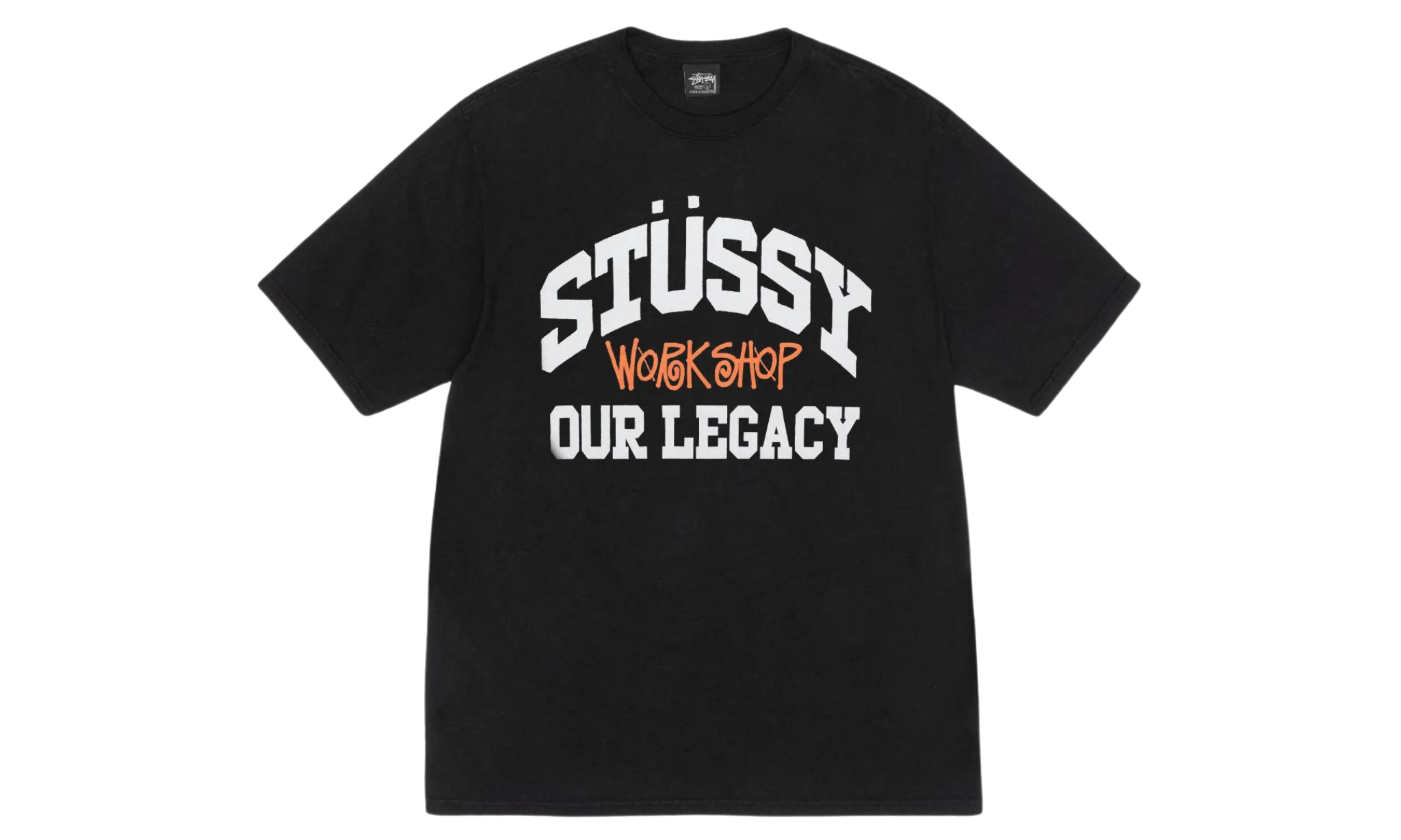 Tričko Stüssy Our Legacy Work Shop Collegiate Tee Pigment Dyed - SneakerDefinition