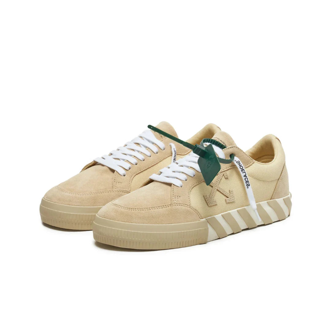 Obuv OFF-WHITE Vulc Low Beige White (2022) - SneakerDefinition