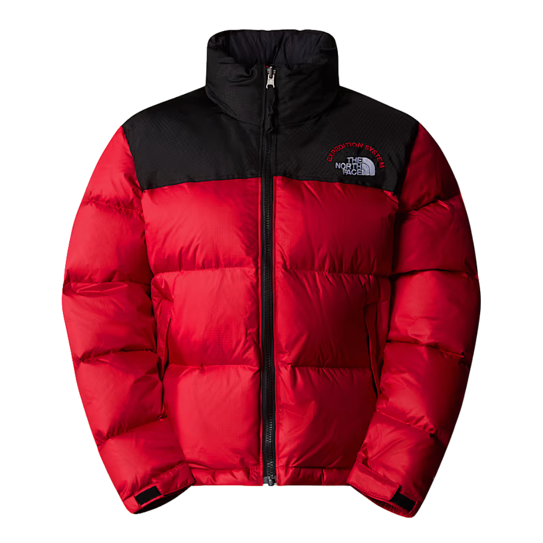 The North Face 1996 Womens Retro Nuptse 700 Fill Packable Jacket - Red