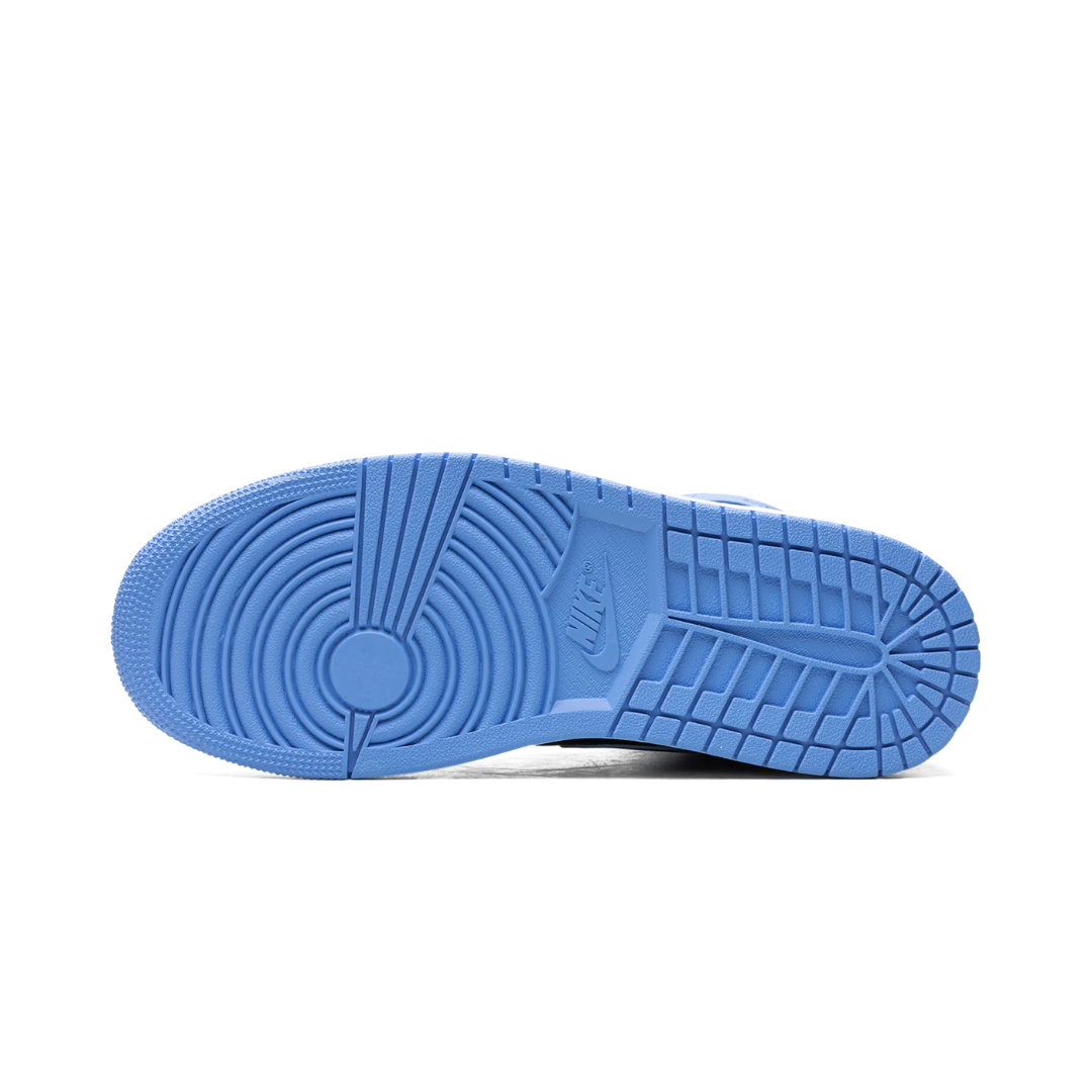 Air Jordan 1 Mid University Blue Black