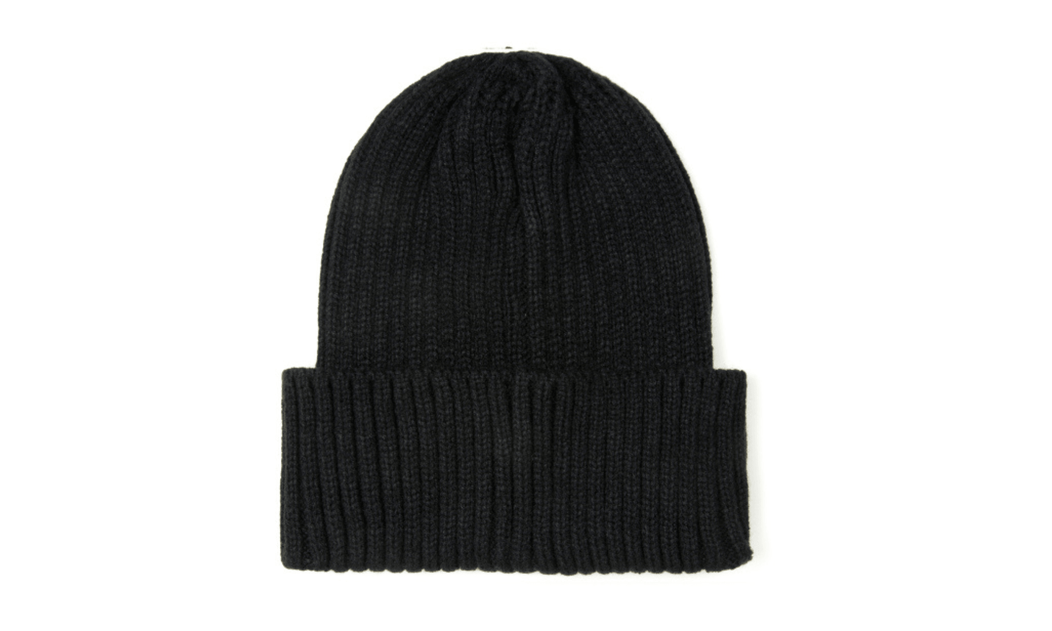 Beanie Aape By A Bathing Ape Ribbed Beanie Black - SneakerDefinition