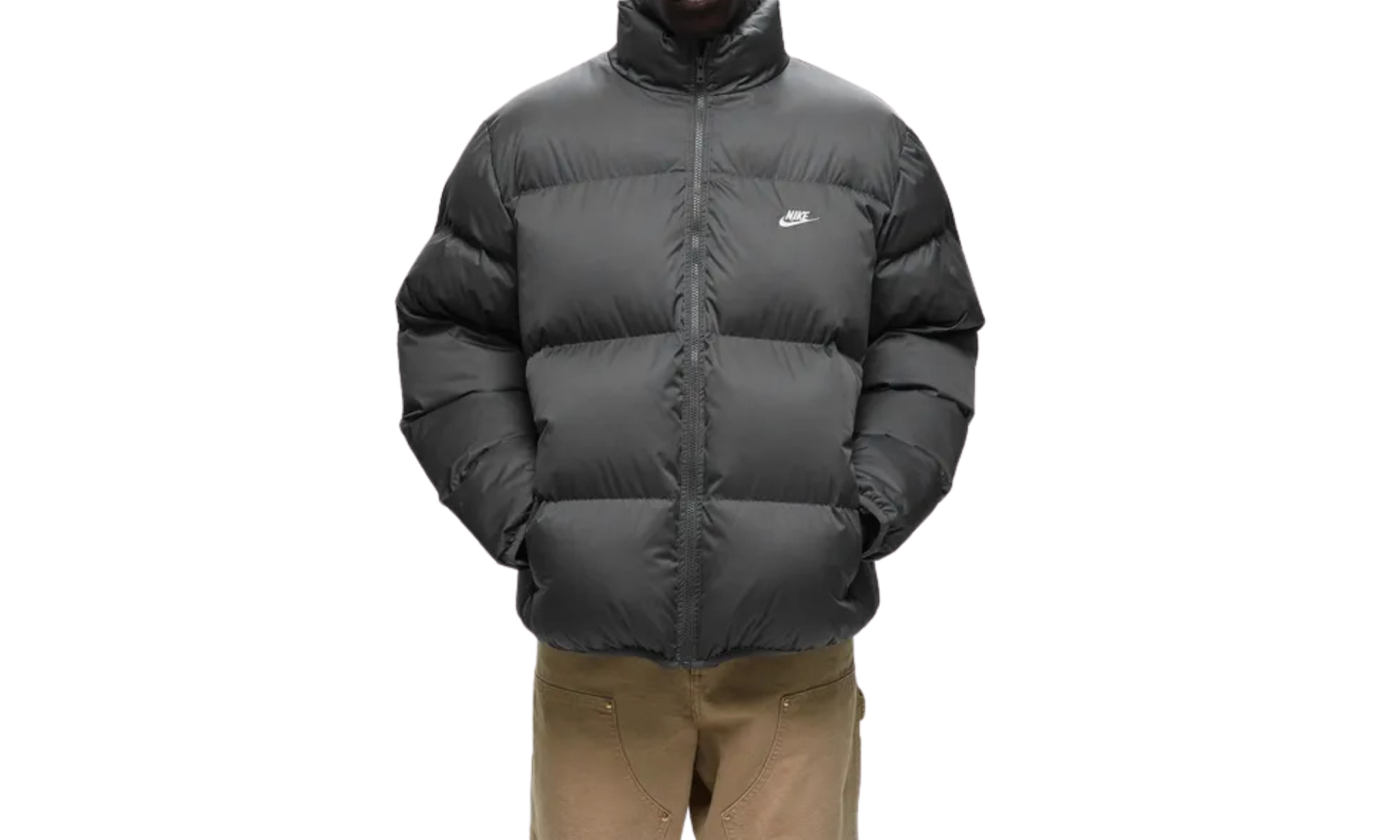 Bunda Nike Sportswear Club Puffer Jacket Grey - SneakerDefinition