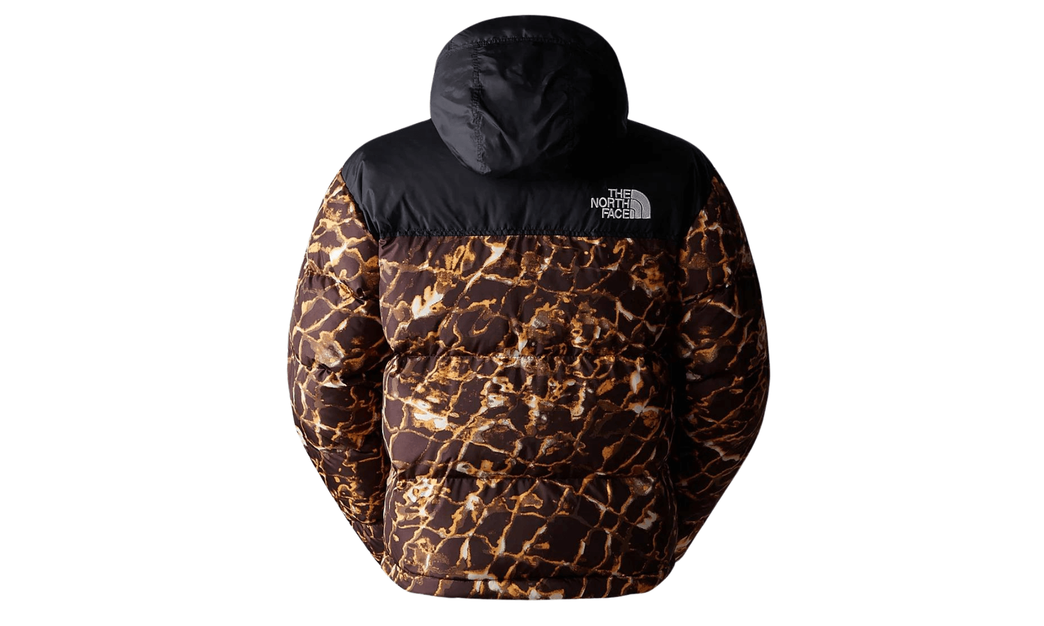 Bunda The North Face 1996 Retro Nuptse 700 Fill Jacket Coal Brown Water Distortion - SneakerDefinition