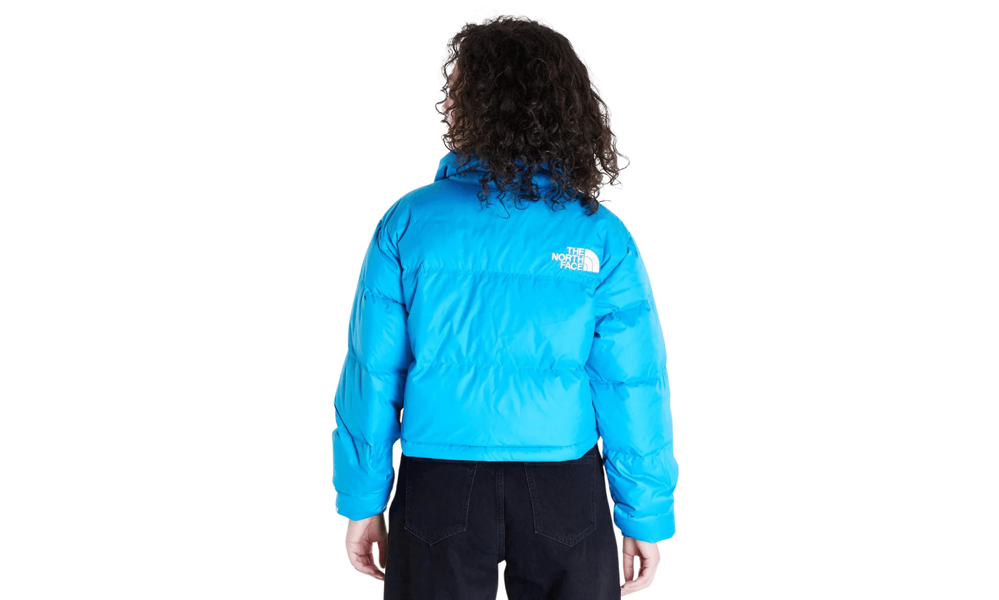 Bunda The North Face Nuptse Short Jacket Acoustic Blue - SneakerDefinition