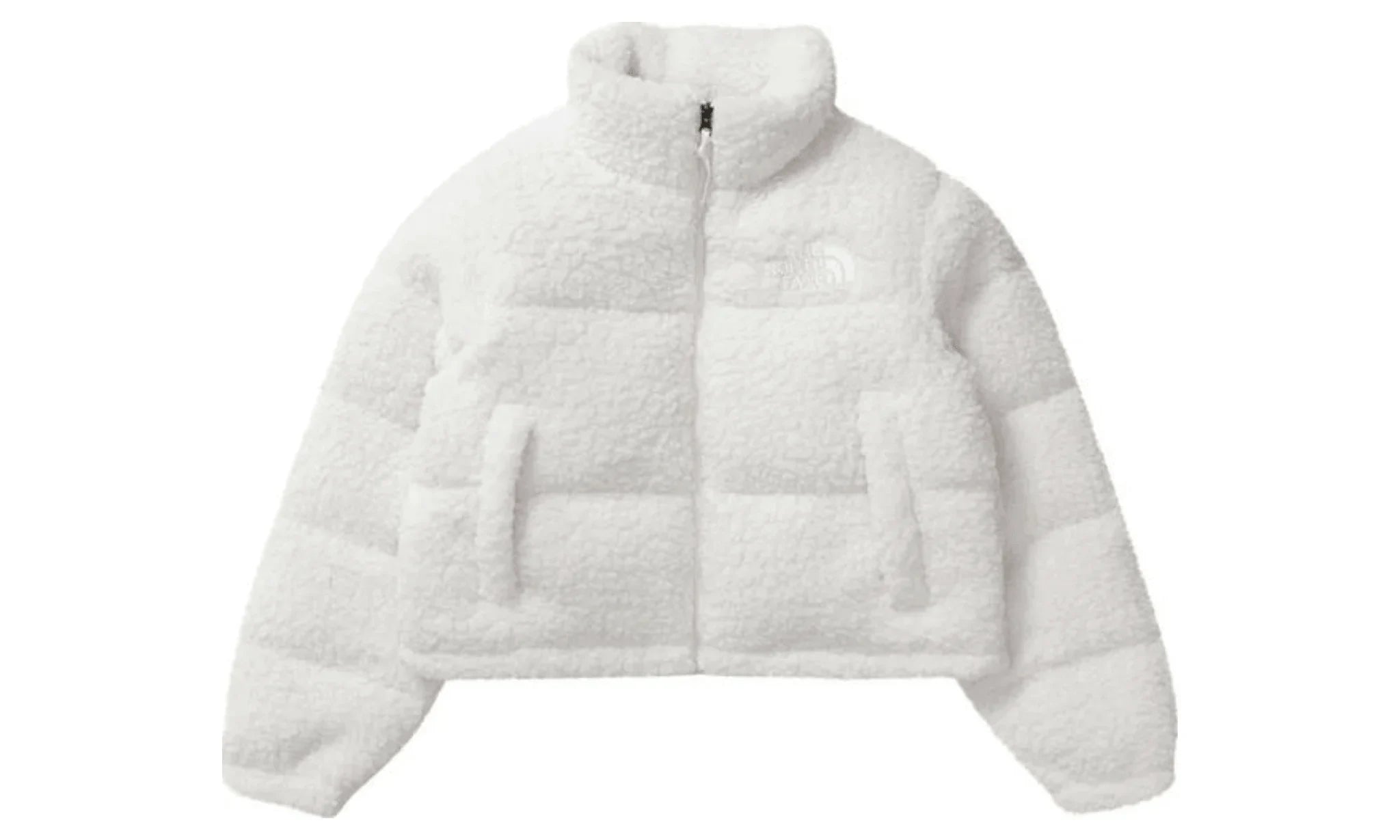 Bunda The North Face Women's High Pile Nuptse 600-Fill Recycled Waterfowl Down Jacket Gardenia White - SneakerDefinition