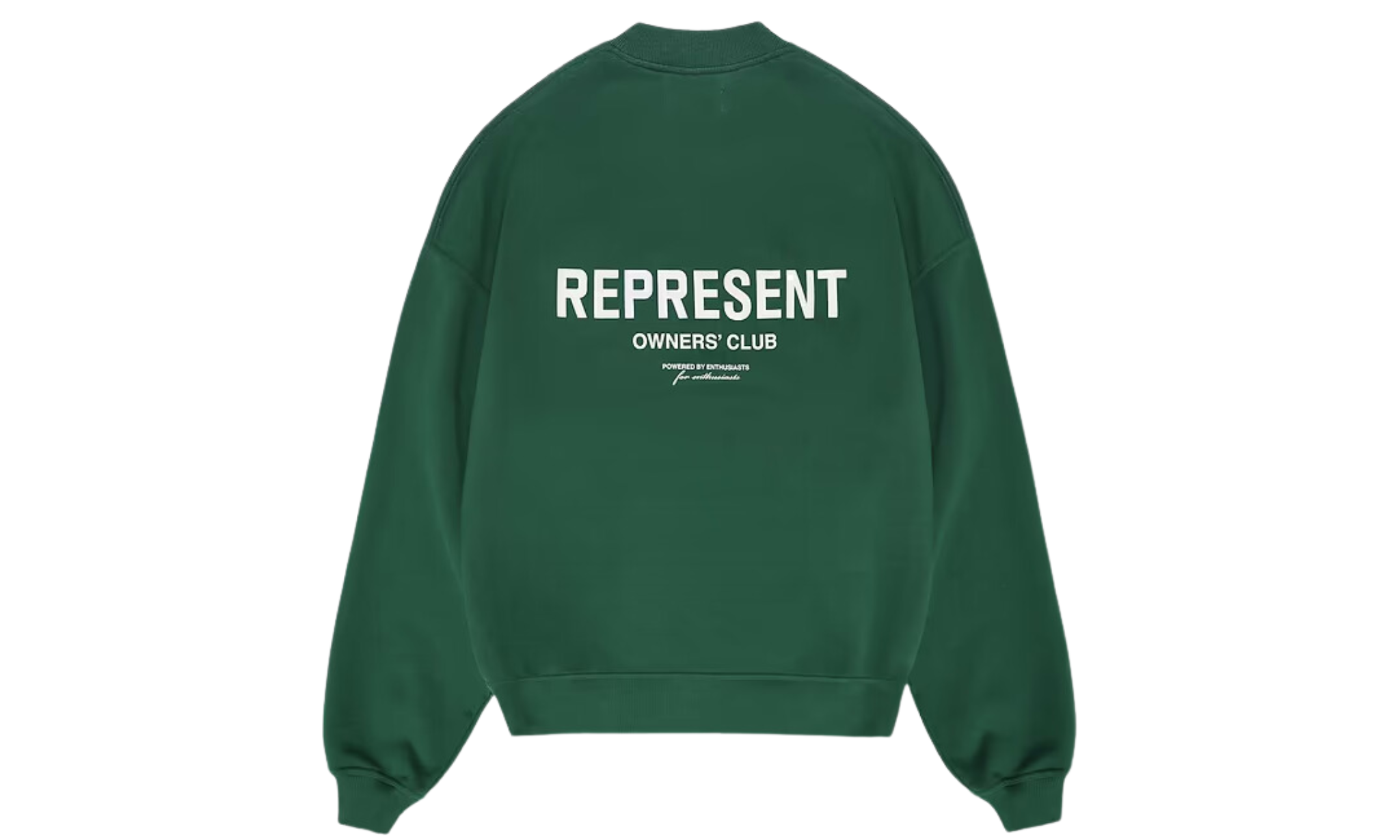 Mikina Represent Owners Club Sweater Racing Green - SneakerDefinition