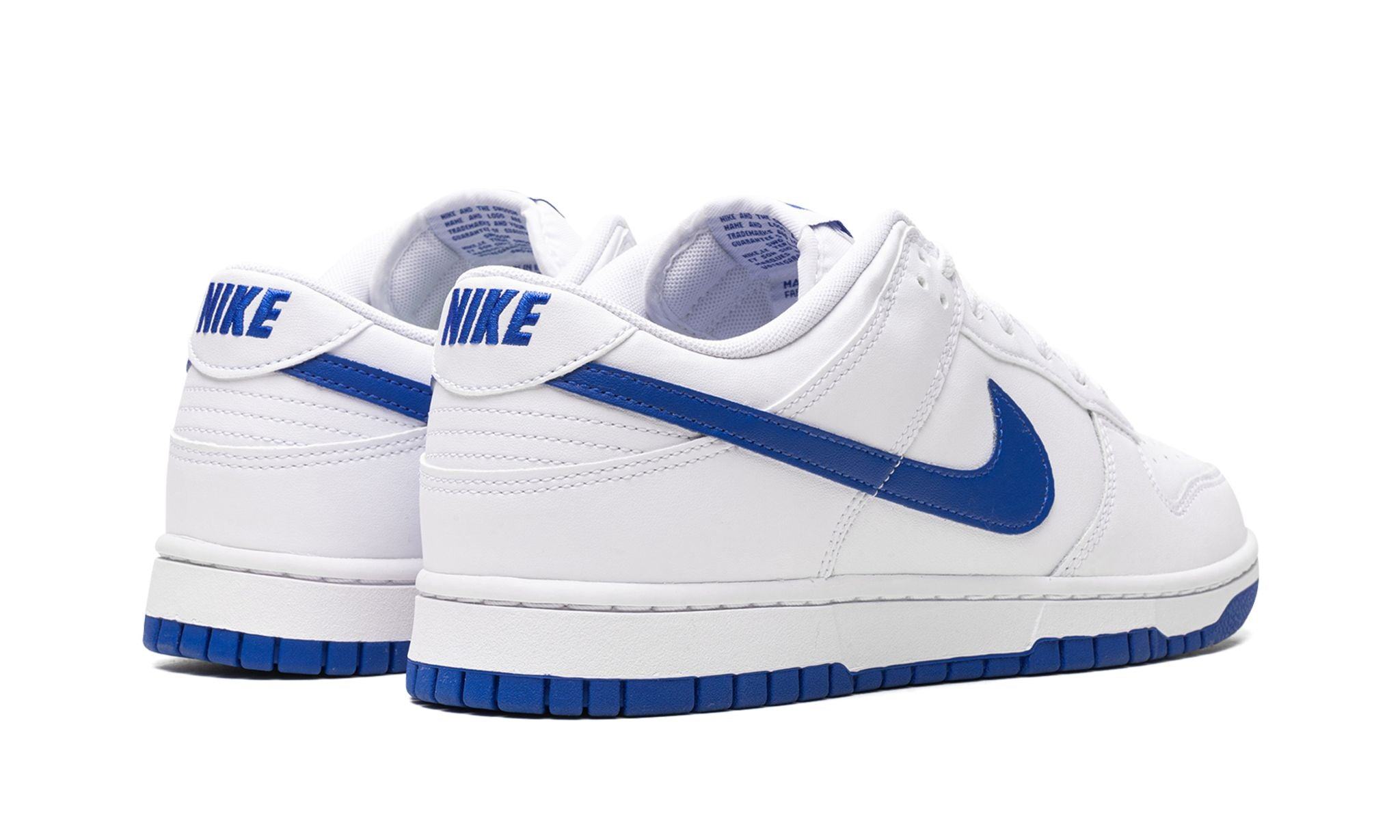  Nike Dunk Low White Hyper Royal - SneakerDefinition