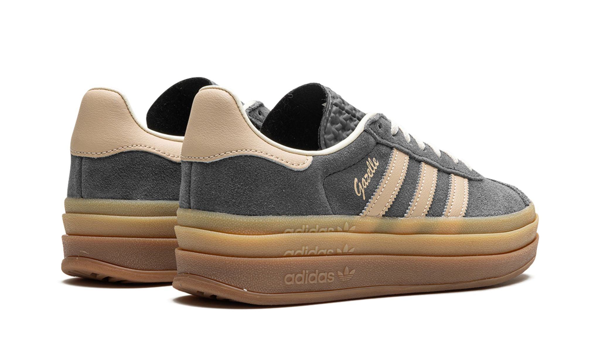 Obuv Adidas Gazelle Bold Grey Magic Beige Gum - SneakerDefinition