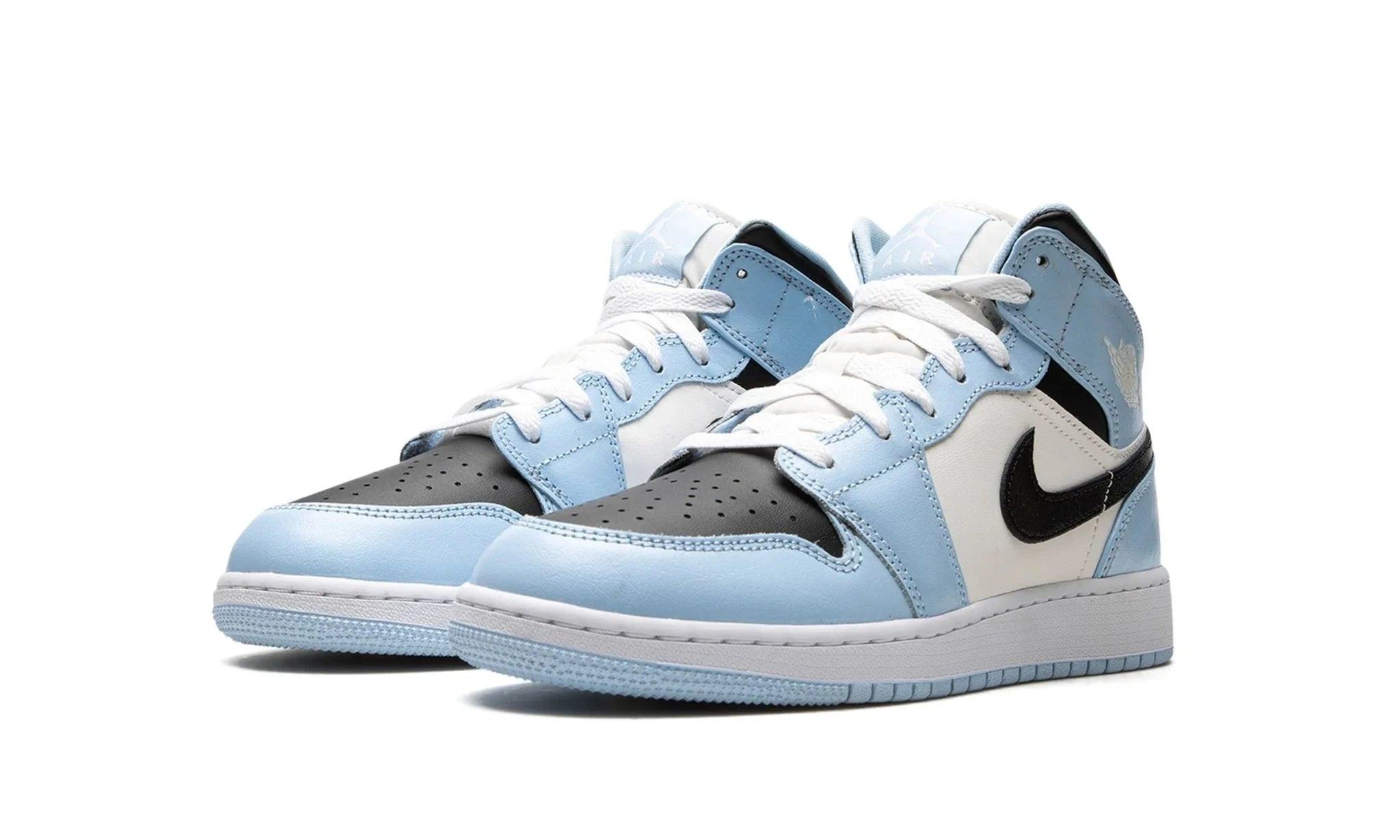Obuv Air Jordan 1 Mid Ice Blue (GS) - SneakerDefinition