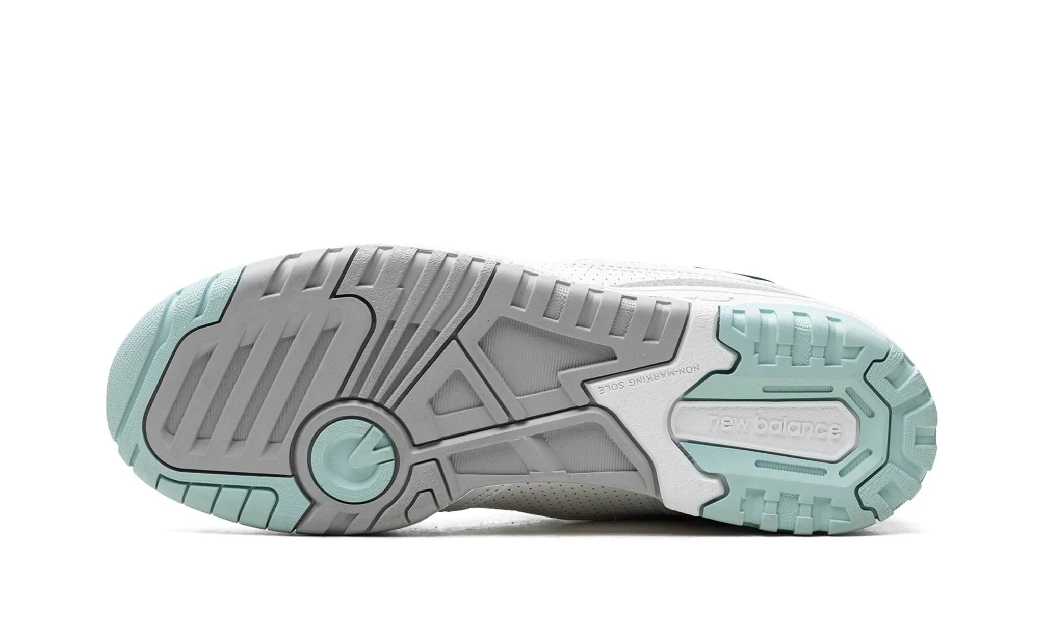 Obuv New Balance 550 White Winter Fog Navy (GS) - SneakerDefinition