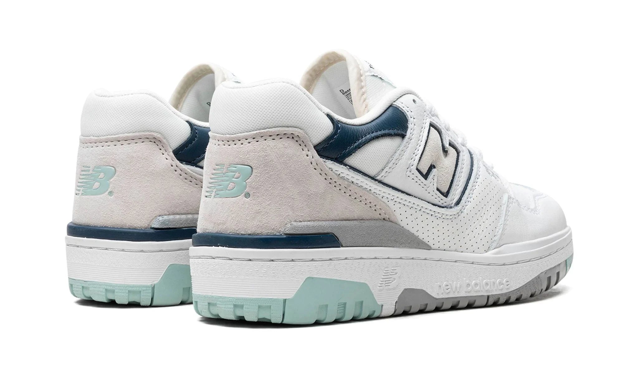 Obuv New Balance 550 White Winter Fog Navy (GS) - SneakerDefinition
