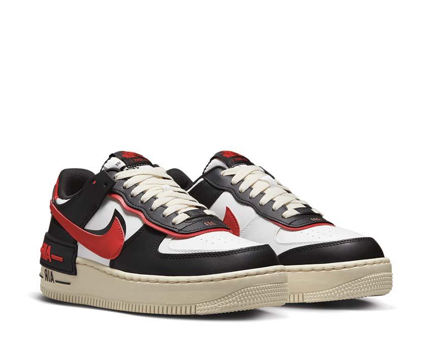 Obuv Nike Air Force 1 Low Shadow Black University Red - SneakerDefinition