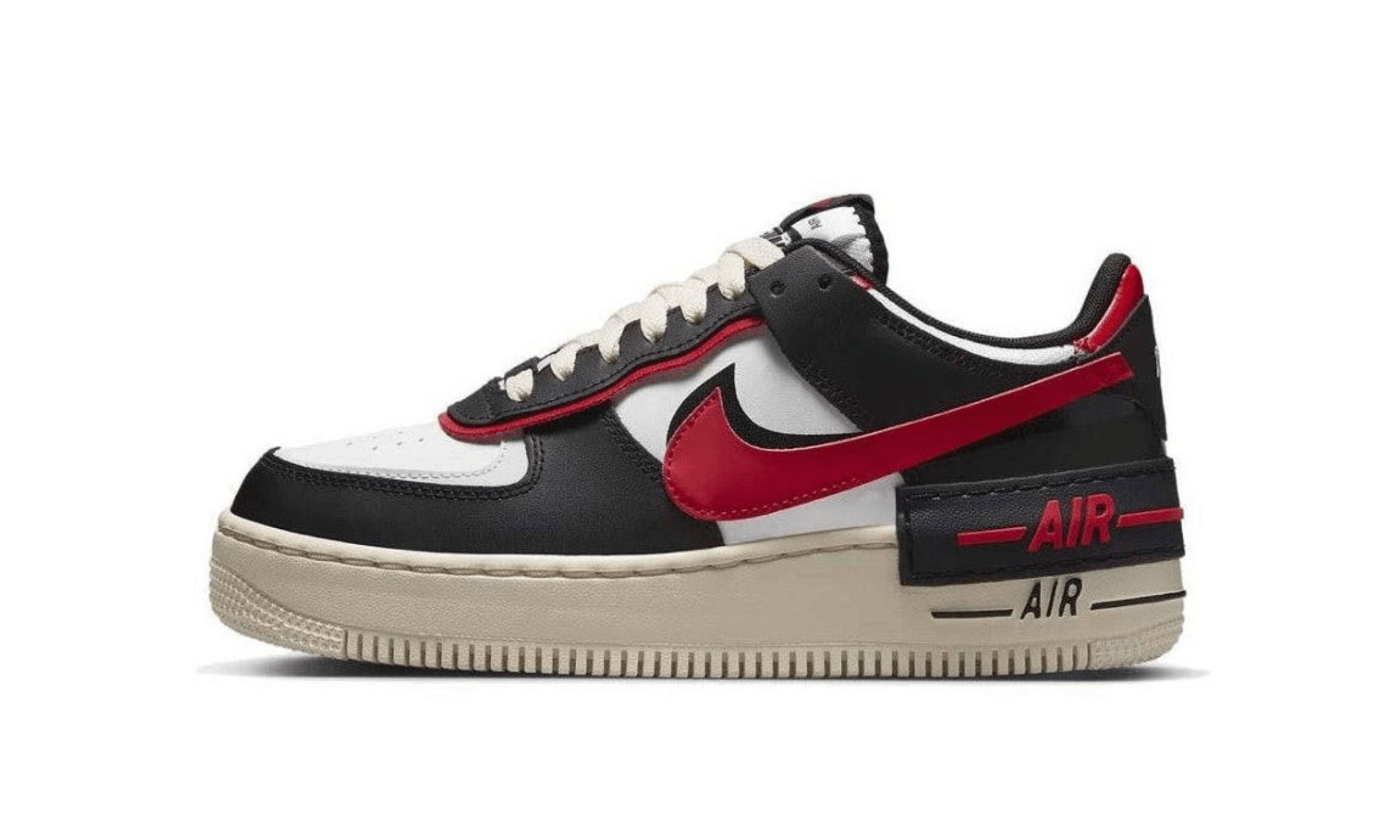 Obuv Nike Air Force 1 Low Shadow Black University Red - SneakerDefinition