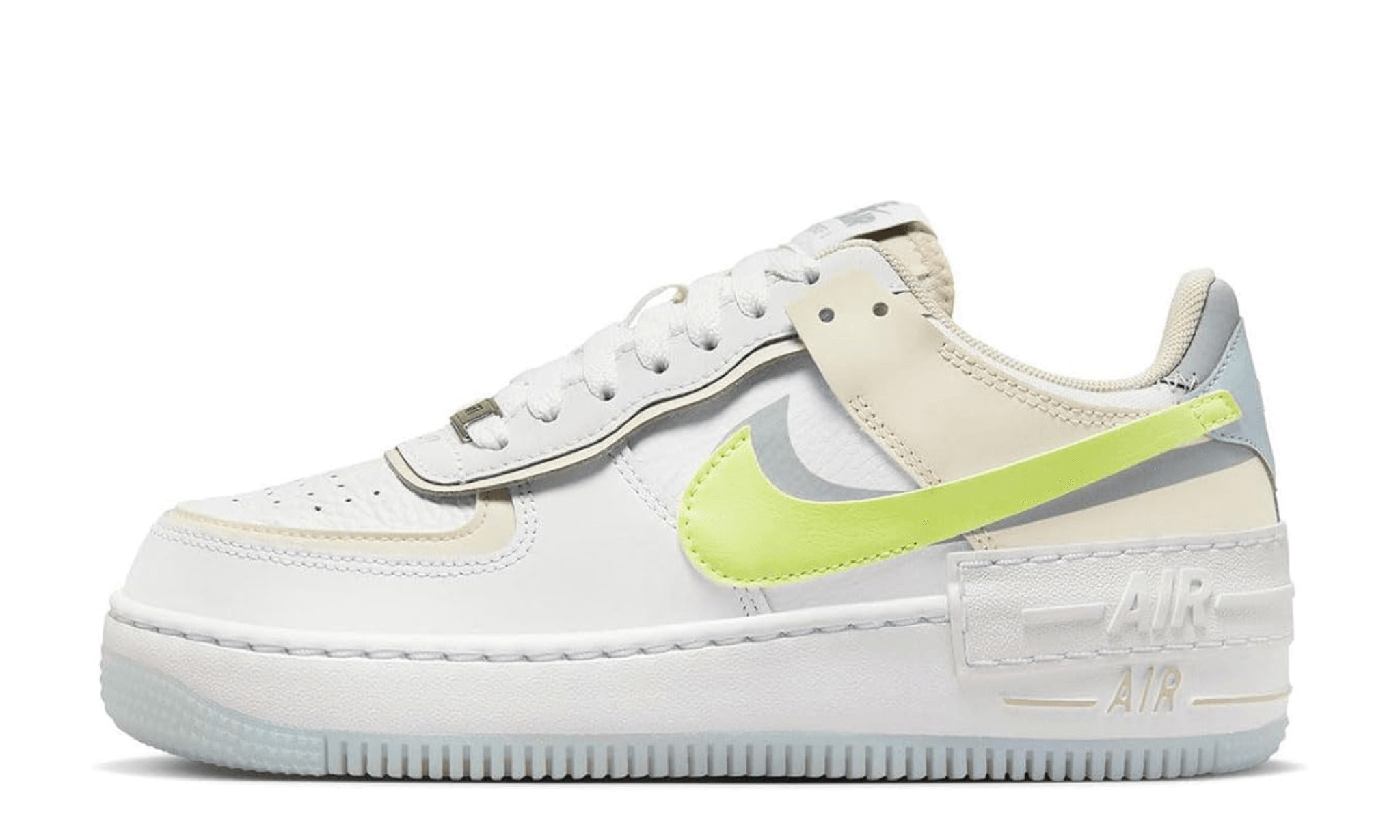 Obuv Nike Air Force 1 Low Shadow White Lemon Twist (W) - SneakerDefinition