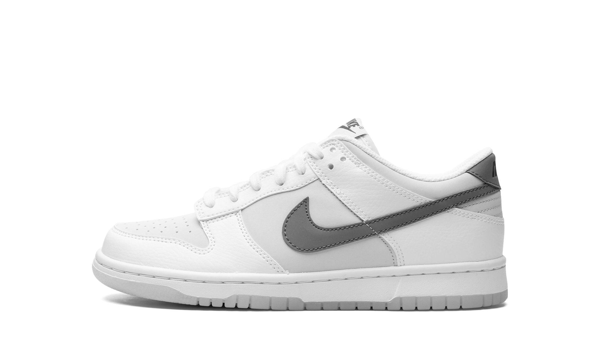 Obuv Nike Dunk Low Reflective Swoosh White (GS) - SneakerDefinition